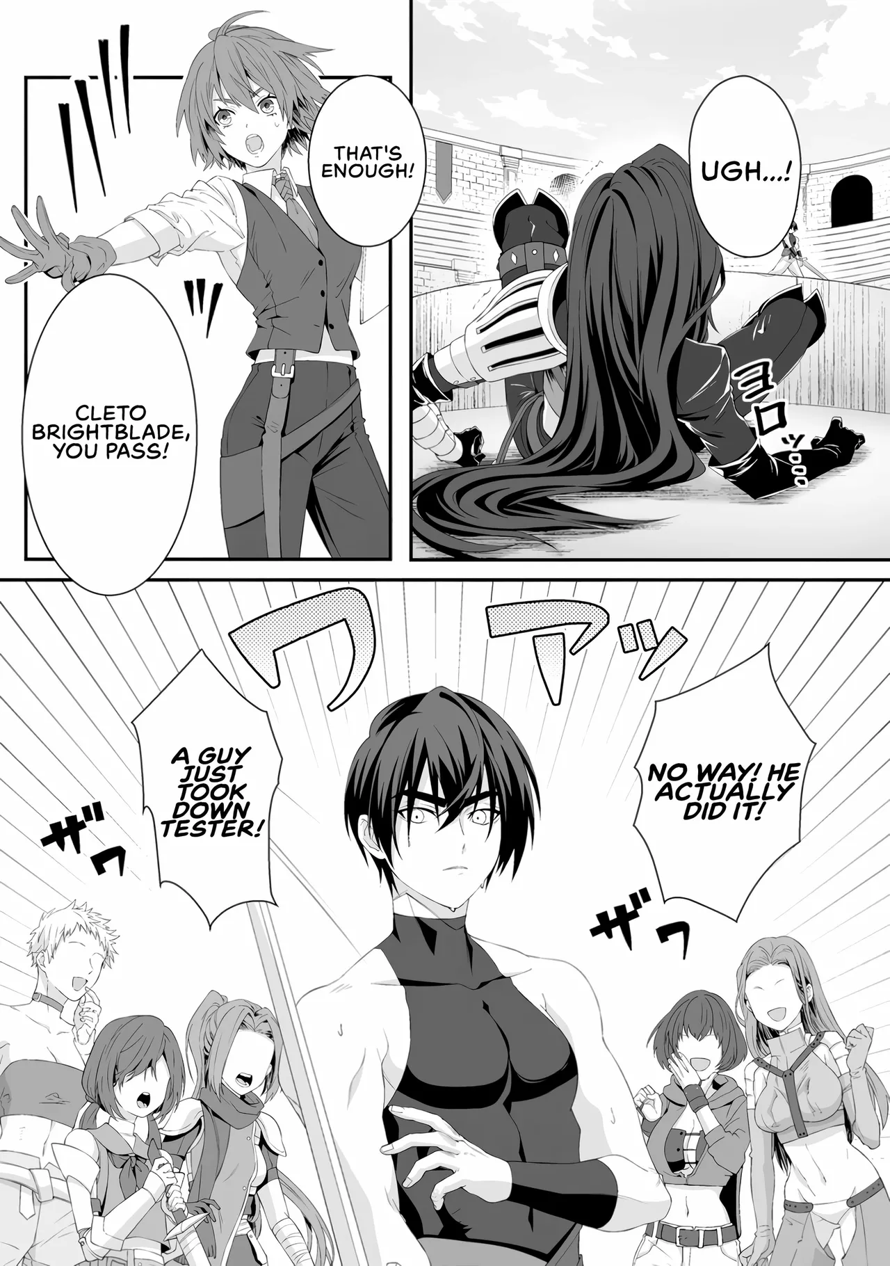 Teisou Gyakuten Sekai de Yuiitsu no Otoko Kishi no Ore, Onna Kishi Gakuen ni Nyuugaku Shitara Nazeka Eiyou Atsukai Sareta ~Zetsurin Skill de Harem Musou~ Ch. 3 11