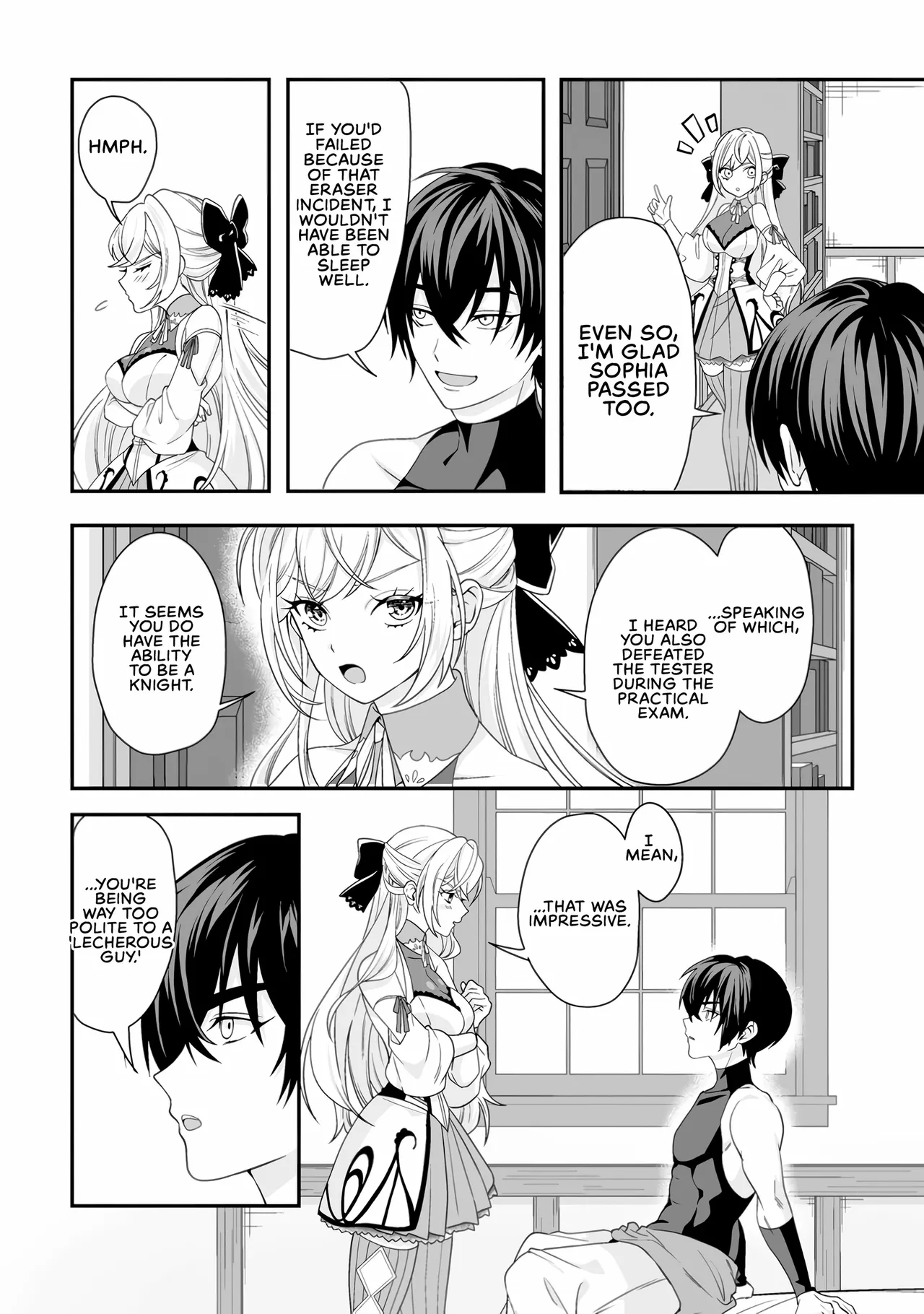 Teisou Gyakuten Sekai de Yuiitsu no Otoko Kishi no Ore, Onna Kishi Gakuen ni Nyuugaku Shitara Nazeka Eiyou Atsukai Sareta ~Zetsurin Skill de Harem Musou~ Ch. 3 18