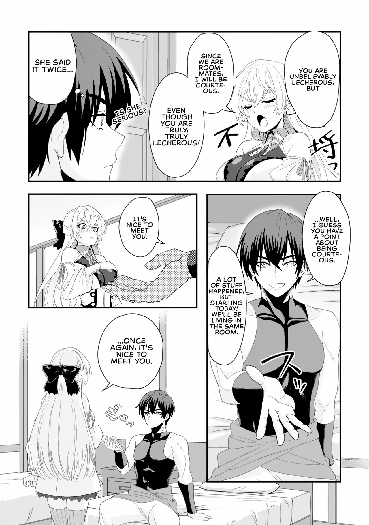 Teisou Gyakuten Sekai de Yuiitsu no Otoko Kishi no Ore, Onna Kishi Gakuen ni Nyuugaku Shitara Nazeka Eiyou Atsukai Sareta ~Zetsurin Skill de Harem Musou~ Ch. 3 19