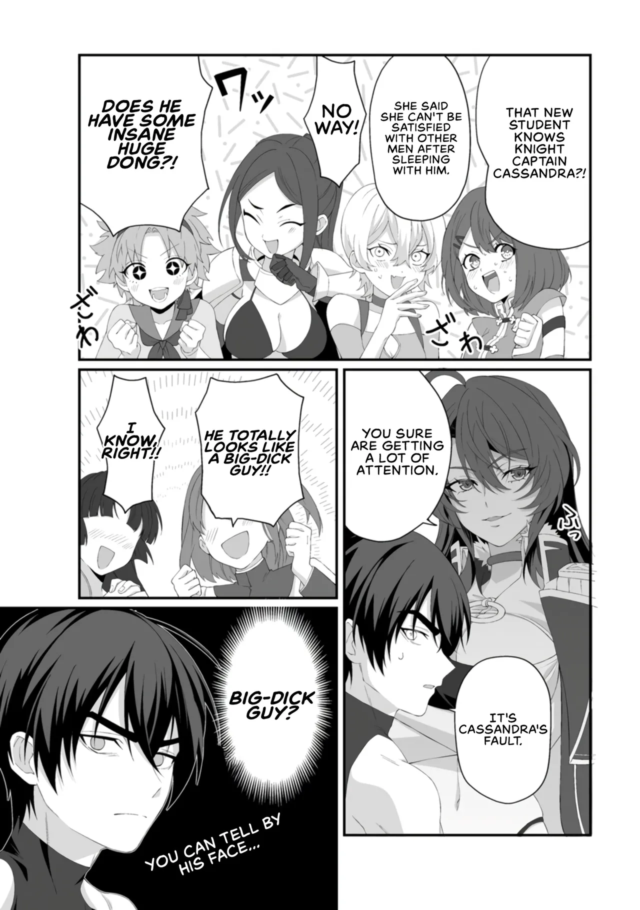 Teisou Gyakuten Sekai de Yuiitsu no Otoko Kishi no Ore, Onna Kishi Gakuen ni Nyuugaku Shitara Nazeka Eiyou Atsukai Sareta ~Zetsurin Skill de Harem Musou~ Ch. 4 13