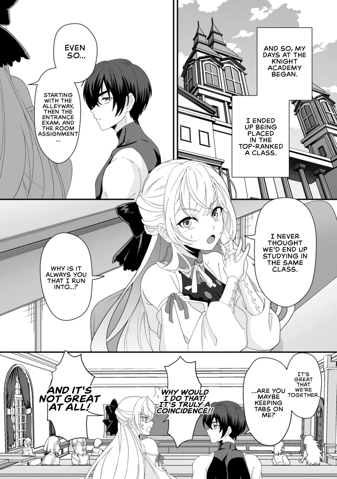 Teisou Gyakuten Sekai de Yuiitsu no Otoko Kishi no Ore, Onna Kishi Gakuen ni Nyuugaku Shitara Nazeka Eiyou Atsukai Sareta ~Zetsurin Skill de Harem Musou~ Ch. 4 19