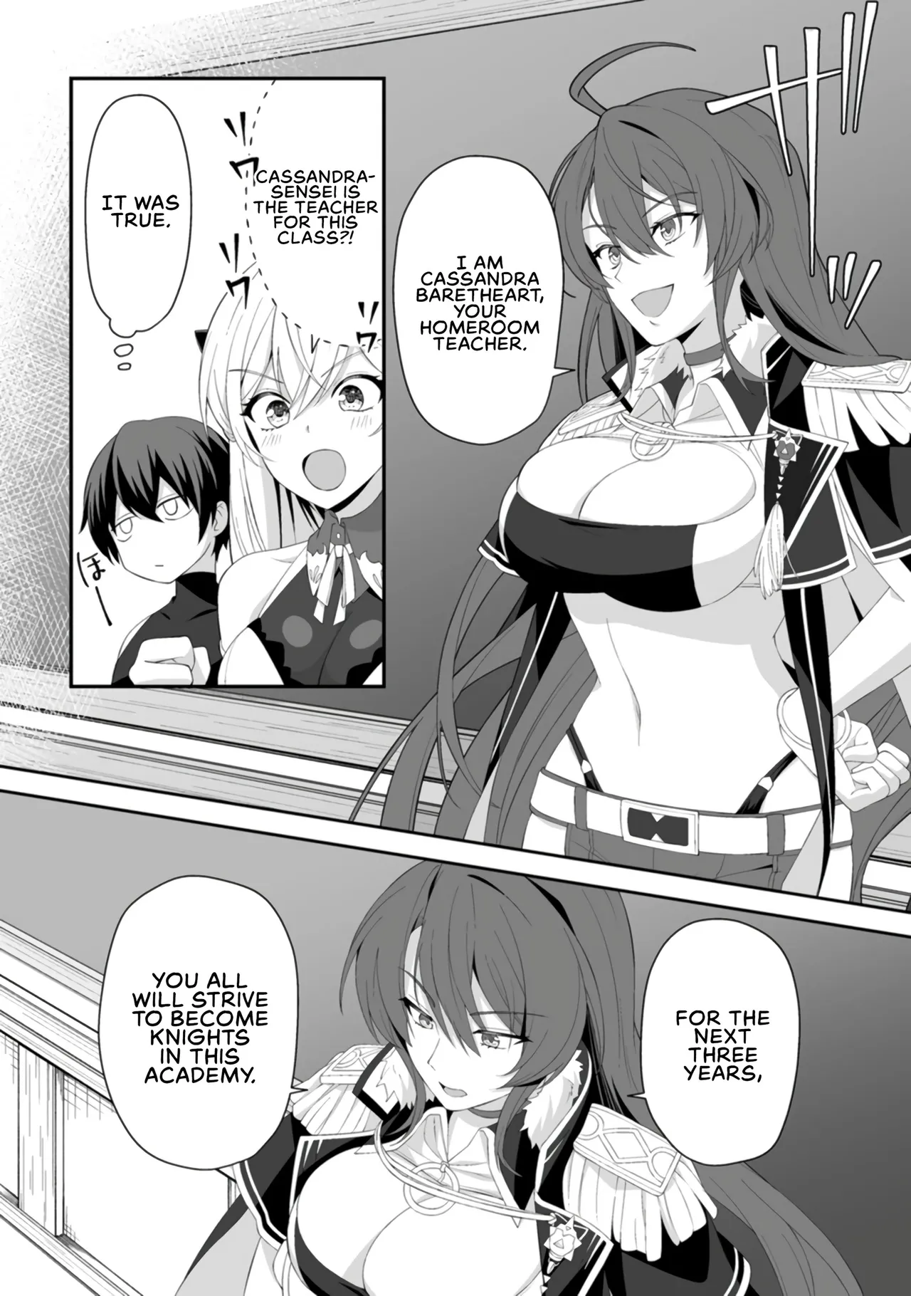 Teisou Gyakuten Sekai de Yuiitsu no Otoko Kishi no Ore, Onna Kishi Gakuen ni Nyuugaku Shitara Nazeka Eiyou Atsukai Sareta ~Zetsurin Skill de Harem Musou~ Ch. 4 25