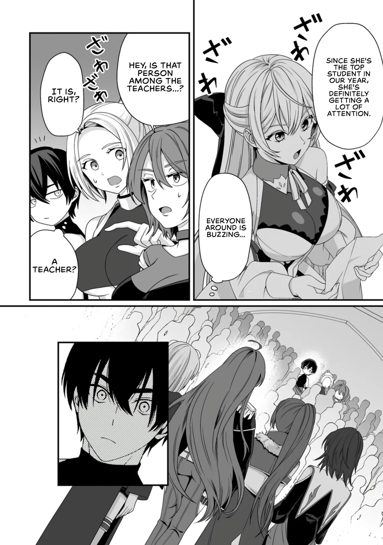 Teisou Gyakuten Sekai de Yuiitsu no Otoko Kishi no Ore, Onna Kishi Gakuen ni Nyuugaku Shitara Nazeka Eiyou Atsukai Sareta ~Zetsurin Skill de Harem Musou~ Ch. 4 7