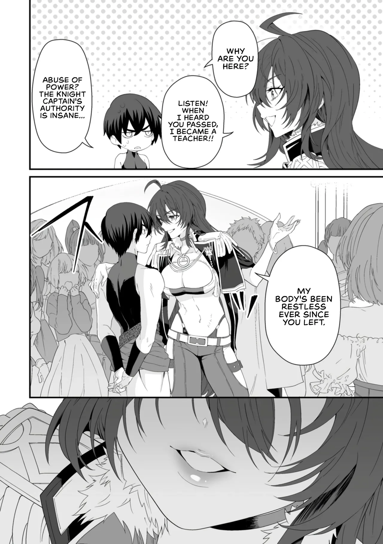 Teisou Gyakuten Sekai de Yuiitsu no Otoko Kishi no Ore, Onna Kishi Gakuen ni Nyuugaku Shitara Nazeka Eiyou Atsukai Sareta ~Zetsurin Skill de Harem Musou~ Ch. 4 9