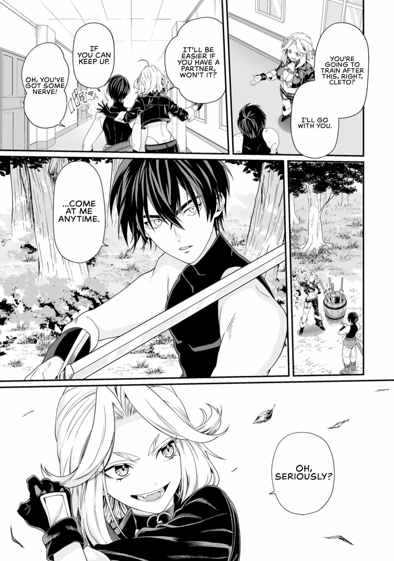 Teisou Gyakuten Sekai de Yuiitsu no Otoko Kishi no Ore, Onna Kishi Gakuen ni Nyuugaku Shitara Nazeka Eiyou Atsukai Sareta ~Zetsurin Skill de Harem Musou~ Ch. 5 34