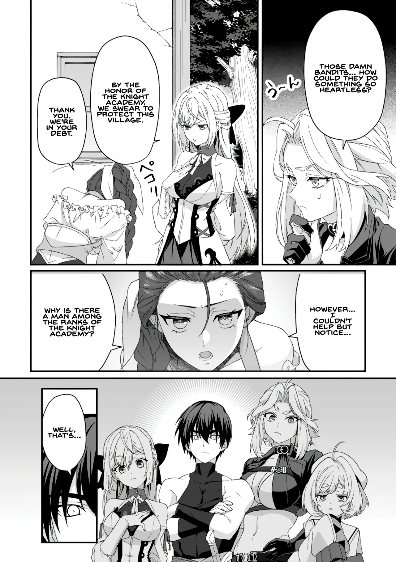 Teisou Gyakuten Sekai de Yuiitsu no Otoko Kishi no Ore, Onna Kishi Gakuen ni Nyuugaku Shitara Nazeka Eiyou Atsukai Sareta ~Zetsurin Skill de Harem Musou~ Vol.2 66