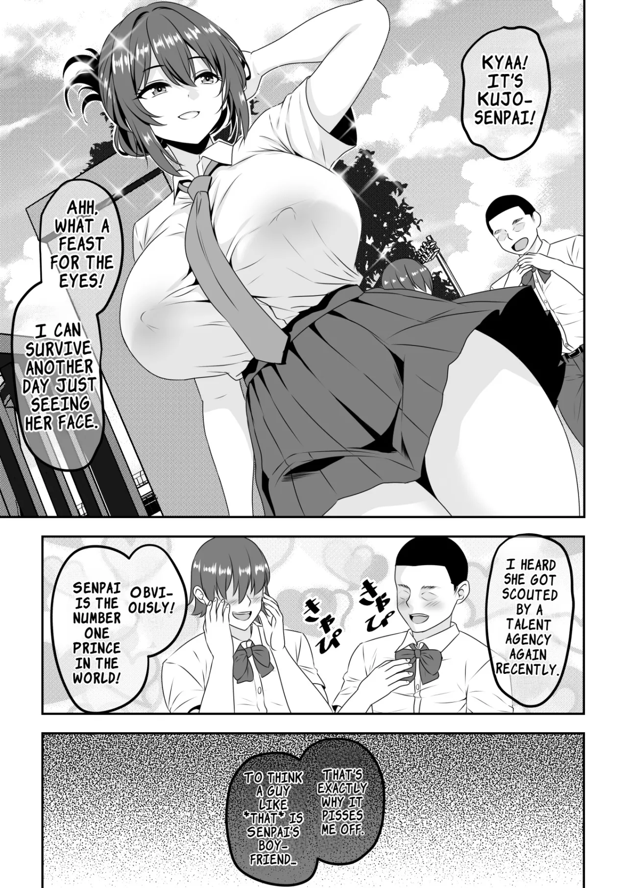 Teisou Gyakuten - Tayoreru Oujisama-kei no Senpai, Hatsu H de Kusso Nasakenai Koshiheko Sourou Sex o Urou Shiteshimau 2