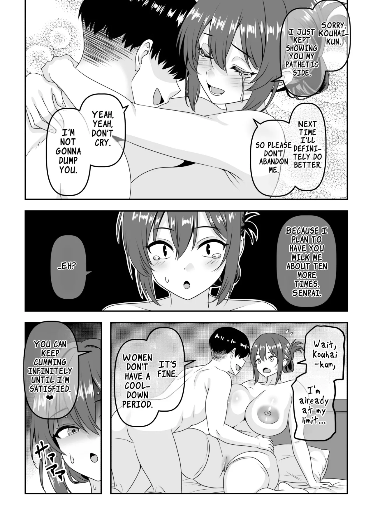 Teisou Gyakuten - Tayoreru Oujisama-kei no Senpai, Hatsu H de Kusso Nasakenai Koshiheko Sourou Sex o Urou Shiteshimau 29