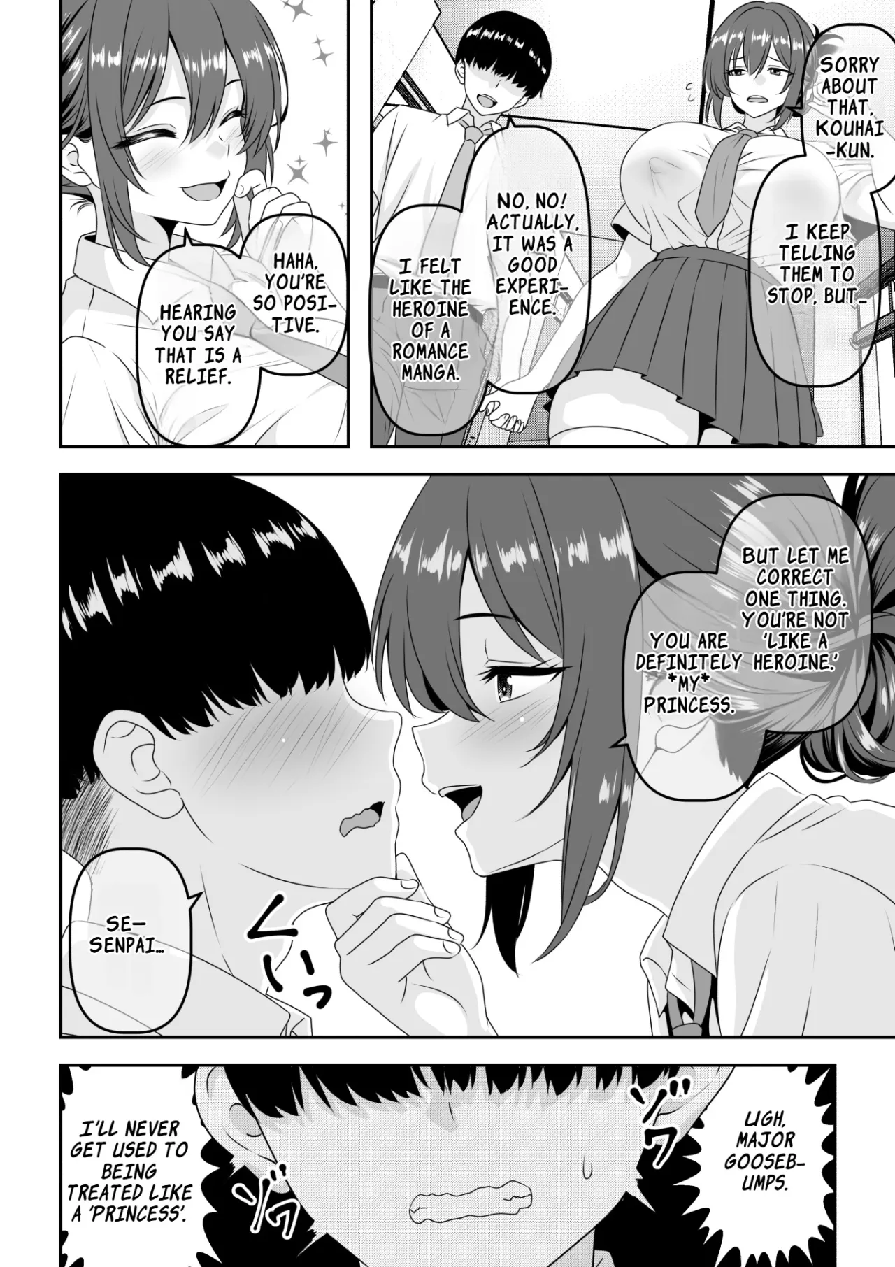 Teisou Gyakuten - Tayoreru Oujisama-kei no Senpai, Hatsu H de Kusso Nasakenai Koshiheko Sourou Sex o Urou Shiteshimau 5