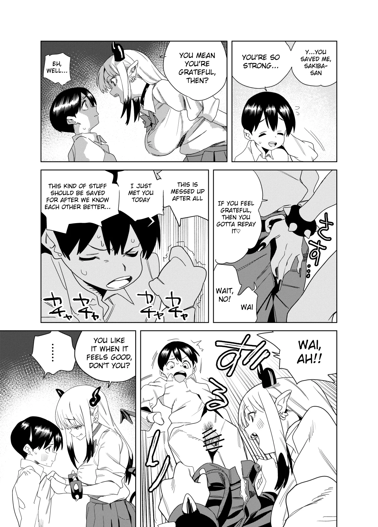 Tenkou Shitekita Gal Succubus no Gochisou wa Boku Hitori!? 28