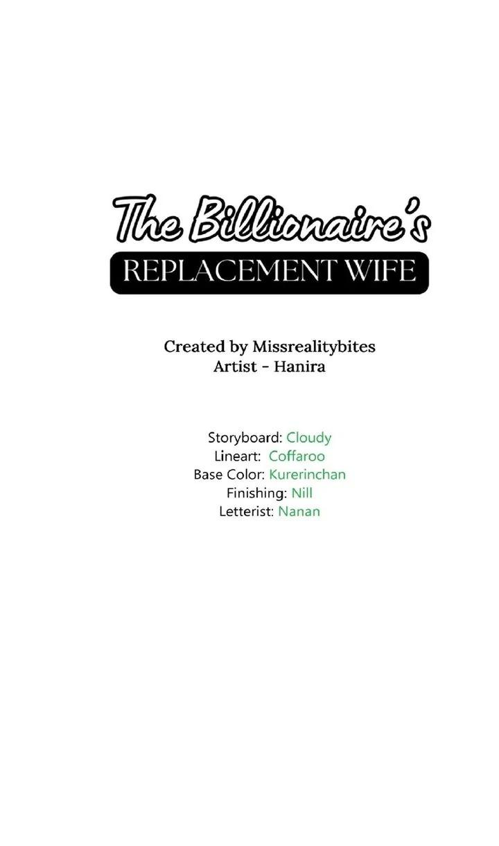 The Billionaire’s Replacement Wife 62