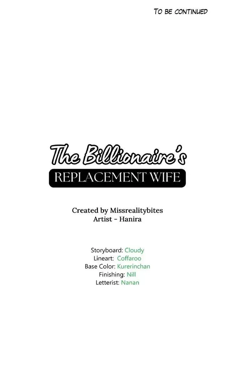 The Billionaire’s Replacement Wife 61