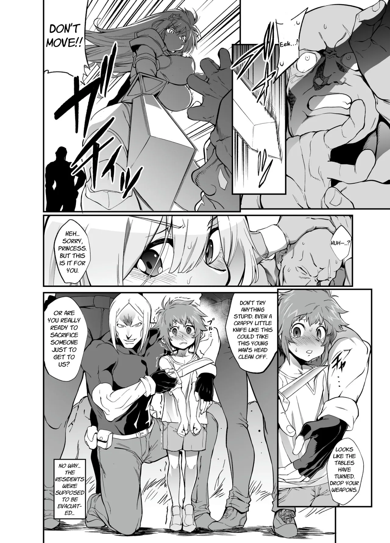 The Captive Princess Knight ~Consumed by Her Own Lust~ 4