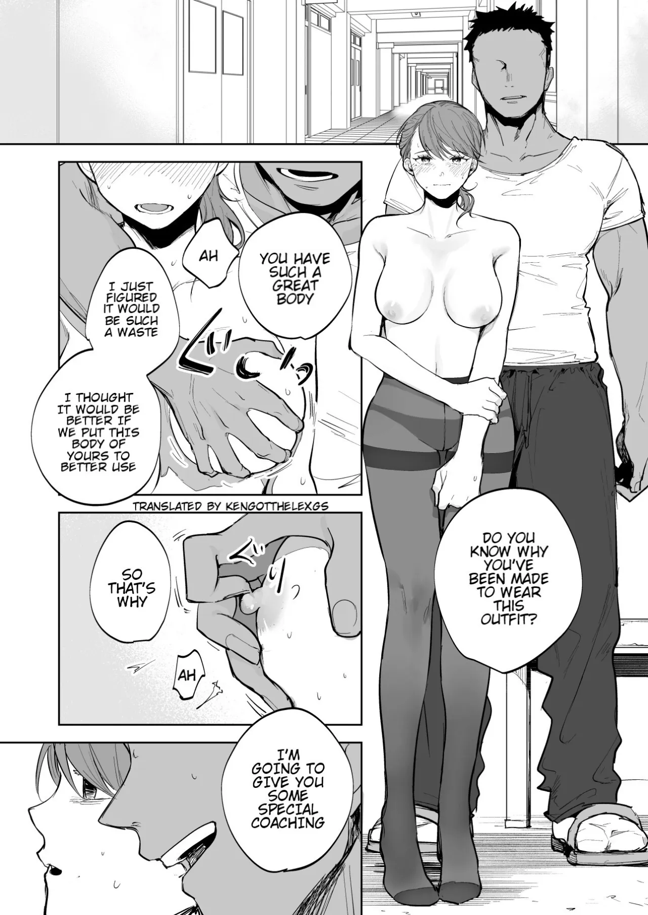 The Female Club Member Who Receives Special Training from Her Coach 1