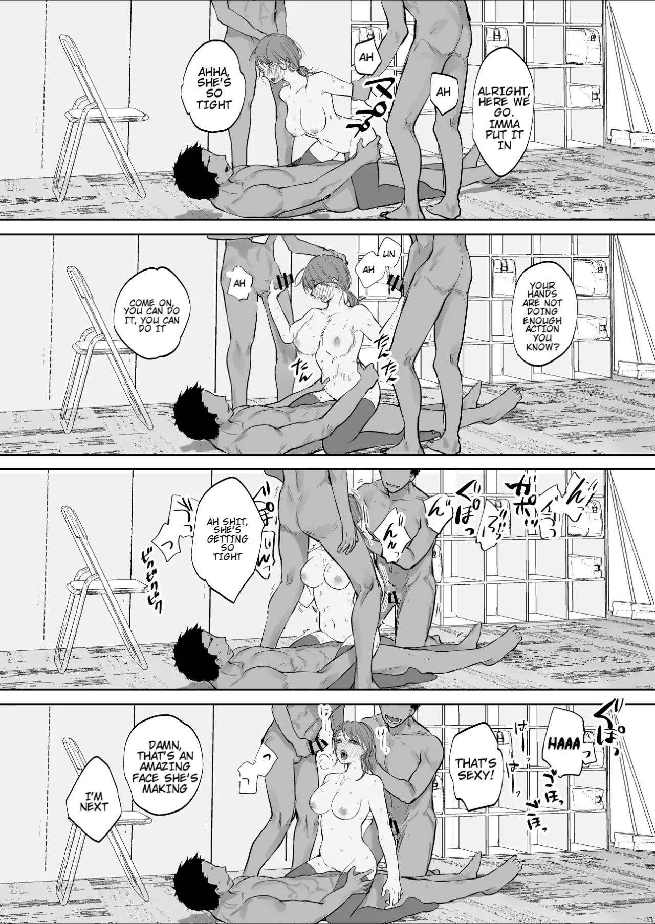 The Female Club Member Who Receives Special Training from Her Coach 6