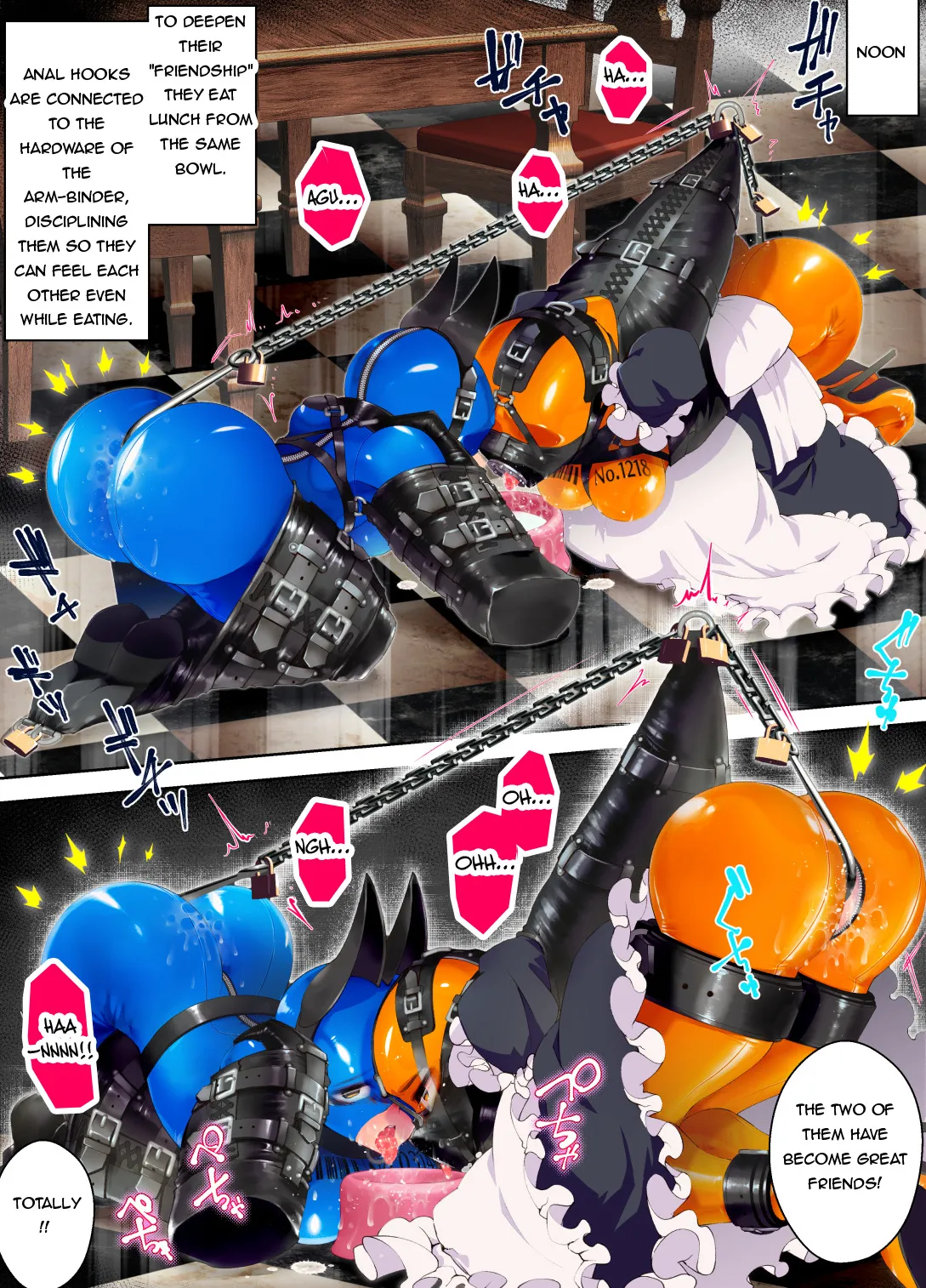 The Maid Who Toils in a Special Rubber Suit 13