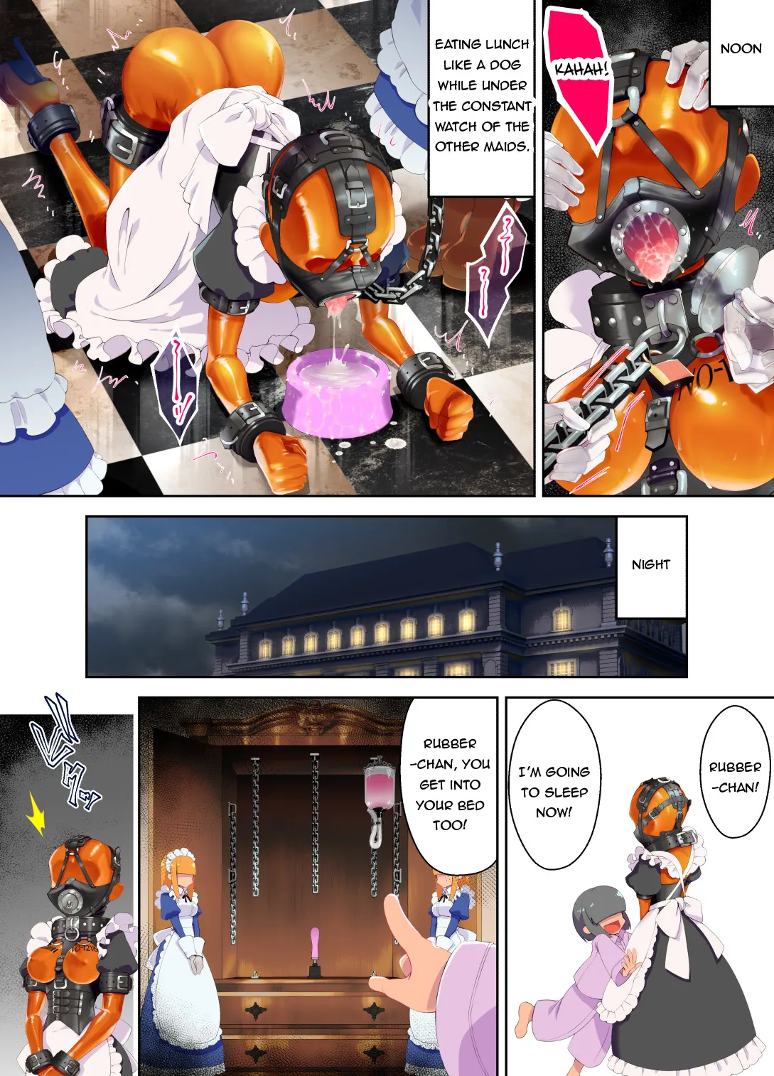 The Maid Who Toils in a Special Rubber Suit 4