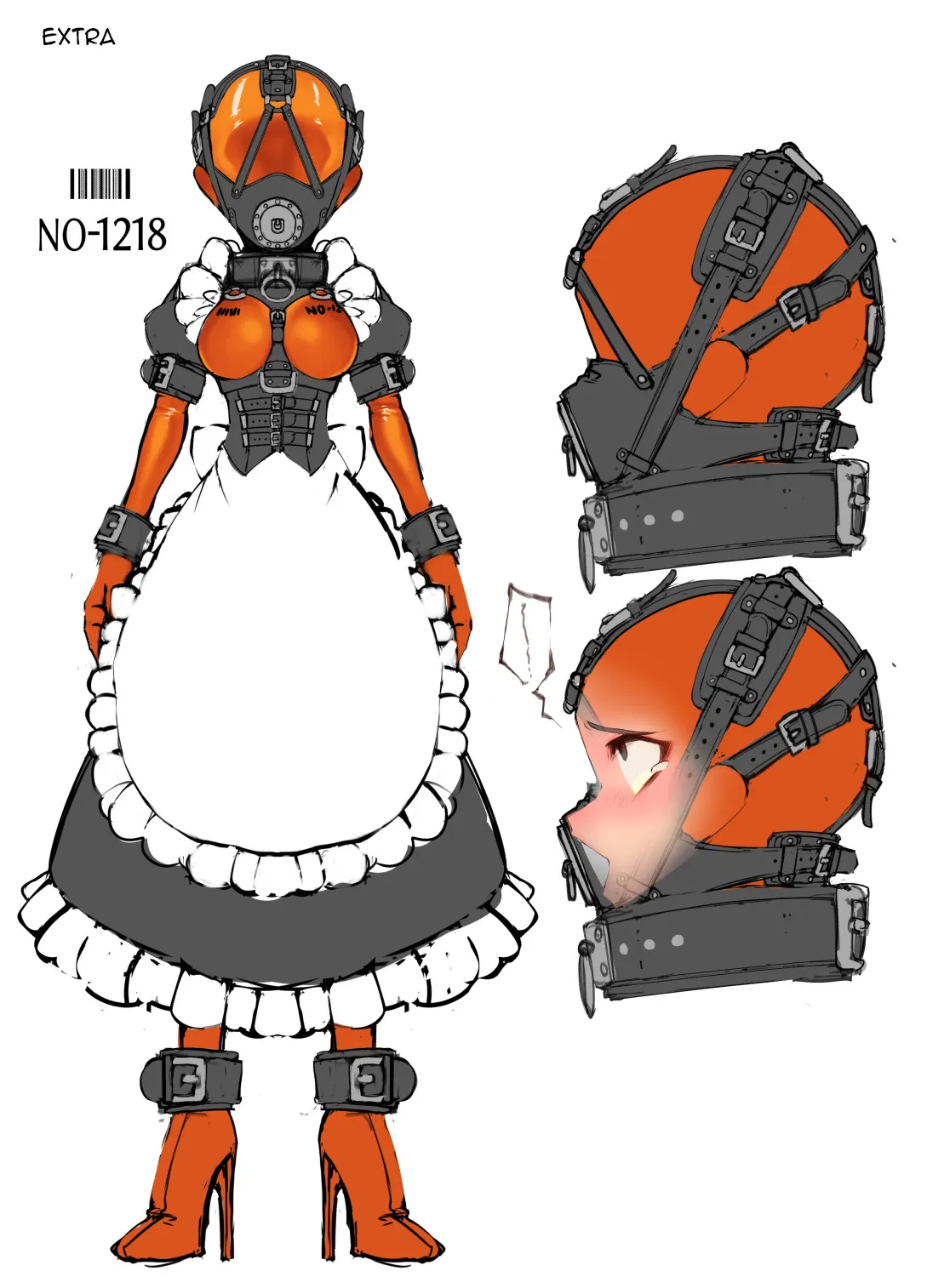 The Maid Who Toils in a Special Rubber Suit 9