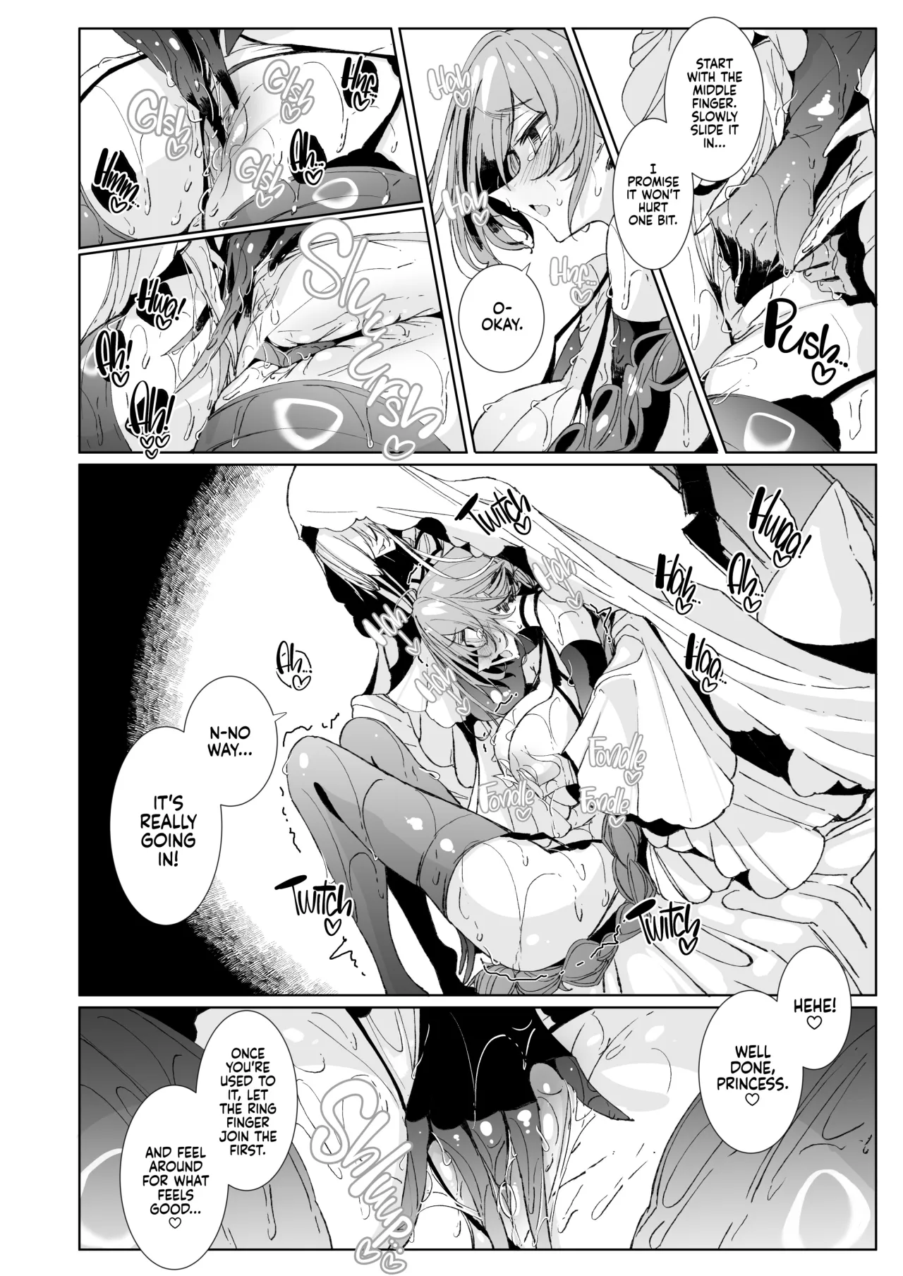The Marked Oblivious Princess Knight and the Succubus Sister's All-You-Can-Eat Lesbian Oil Massage 25