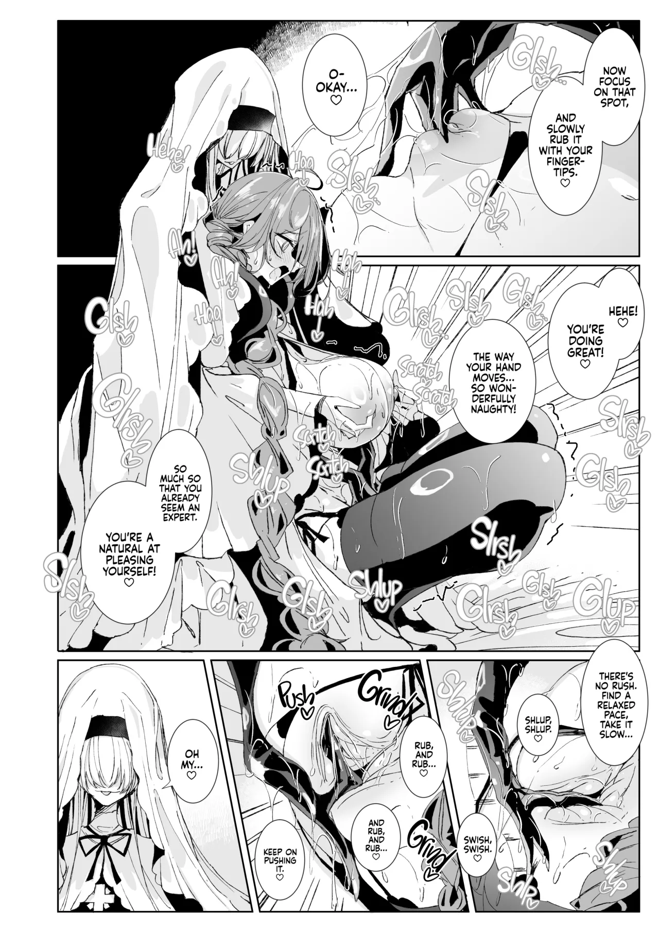 The Marked Oblivious Princess Knight and the Succubus Sister's All-You-Can-Eat Lesbian Oil Massage 27