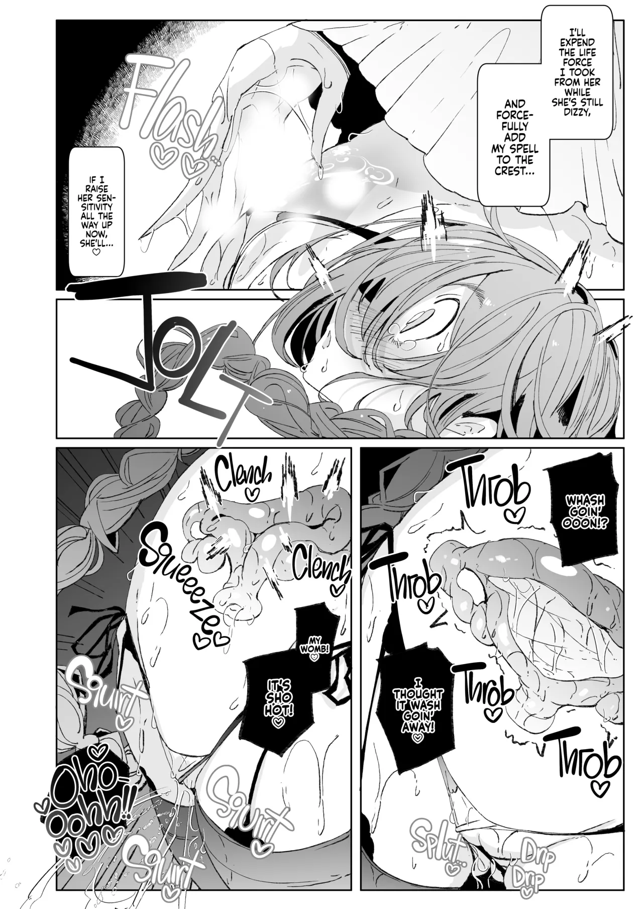 The Marked Oblivious Princess Knight and the Succubus Sister's All-You-Can-Eat Lesbian Oil Massage 35