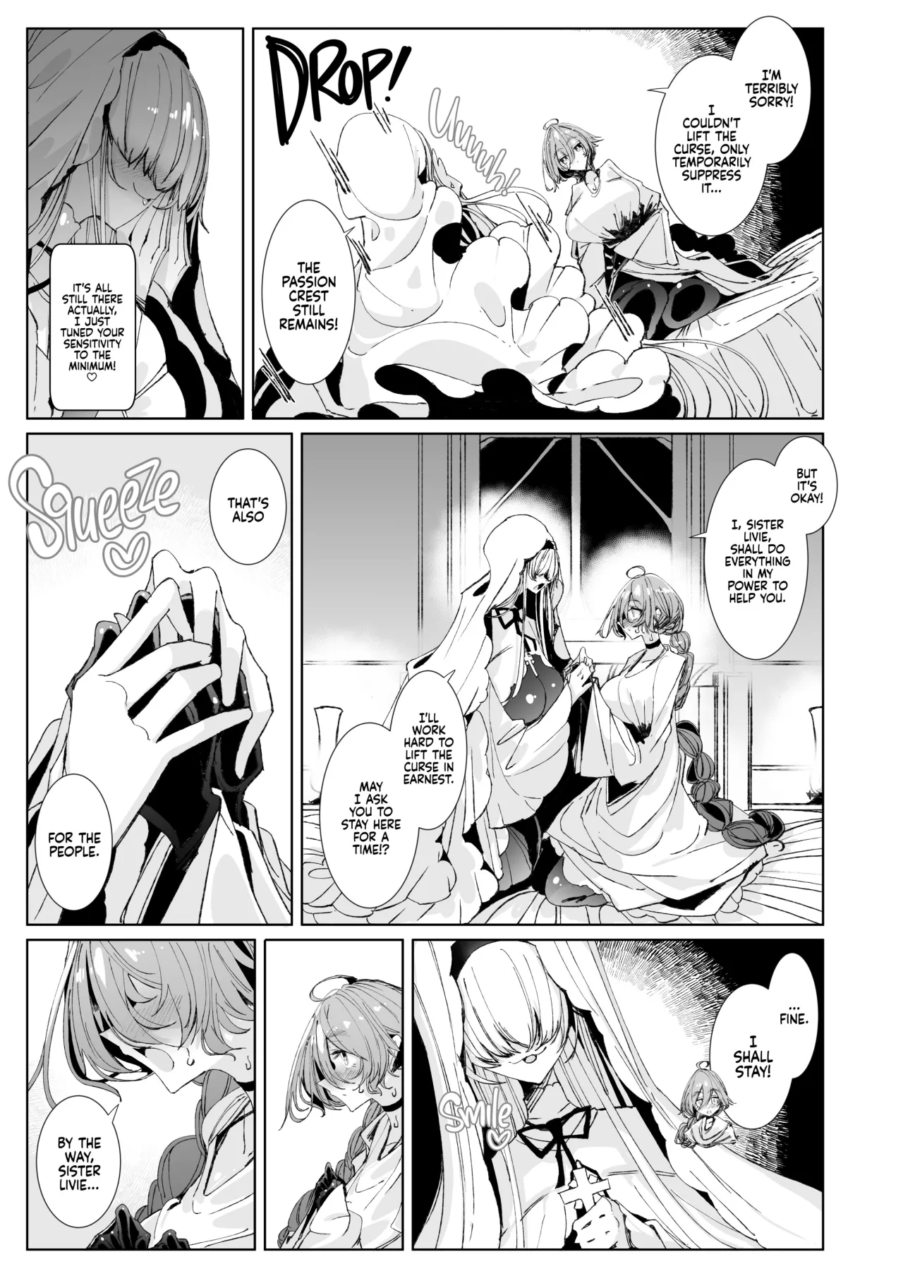 The Marked Oblivious Princess Knight and the Succubus Sister's All-You-Can-Eat Lesbian Oil Massage 50