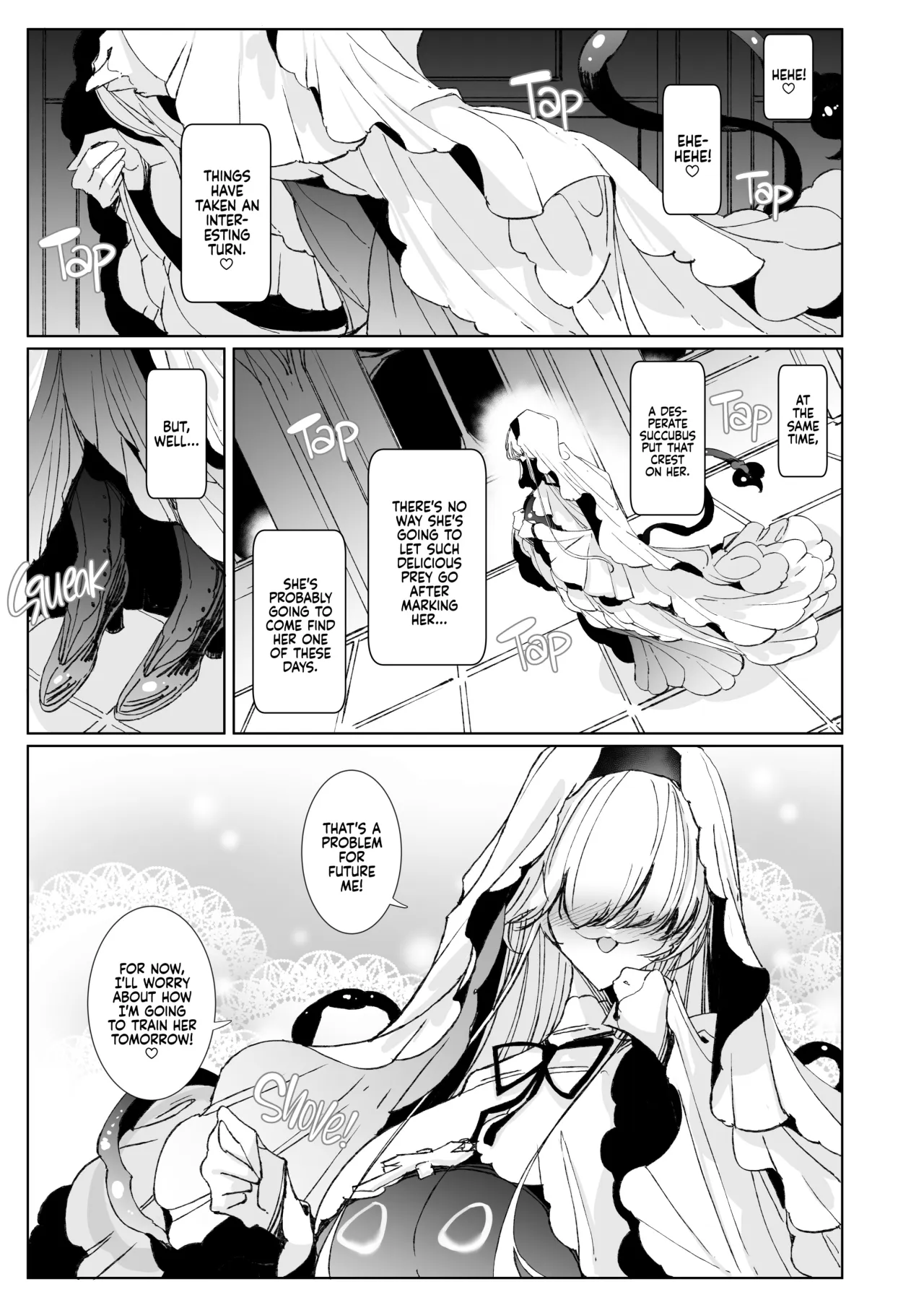 The Marked Oblivious Princess Knight and the Succubus Sister's All-You-Can-Eat Lesbian Oil Massage 52