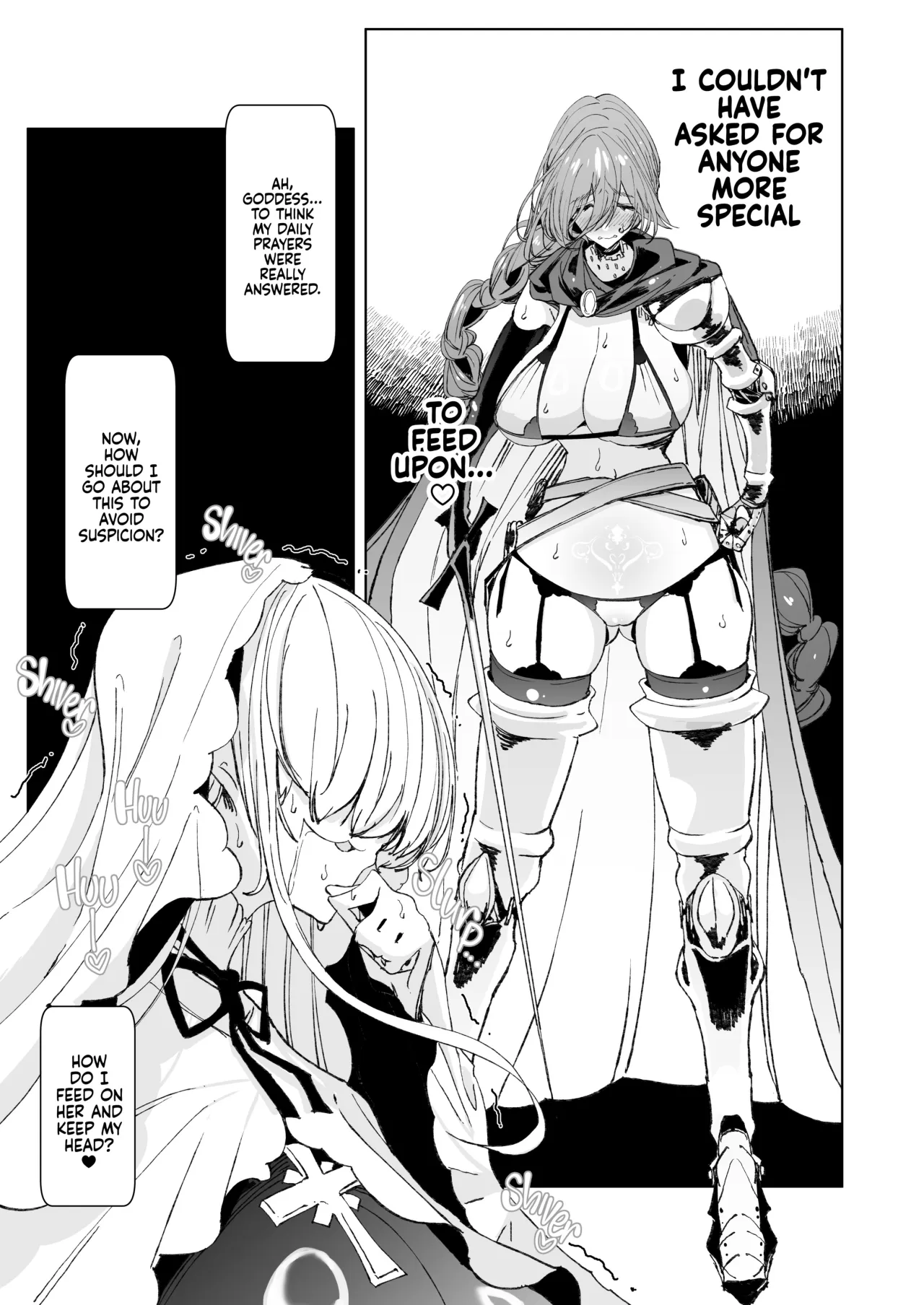 The Marked Oblivious Princess Knight and the Succubus Sister's All-You-Can-Eat Lesbian Oil Massage 8