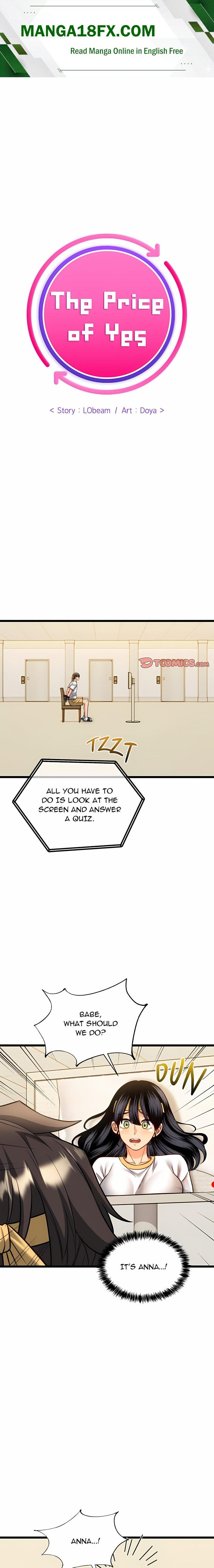 The Price of Yes 1