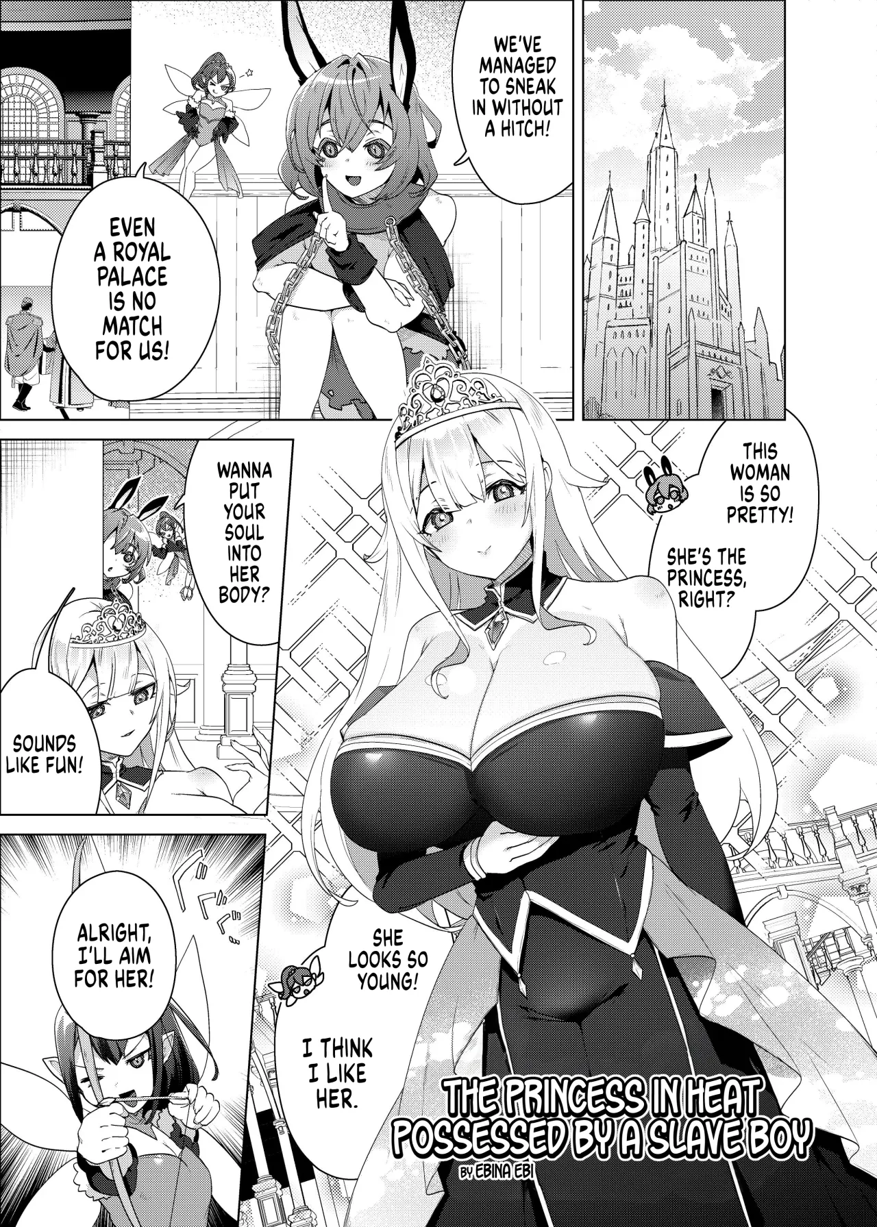 The Princess in Heat Possessed by a Slave Boy 1