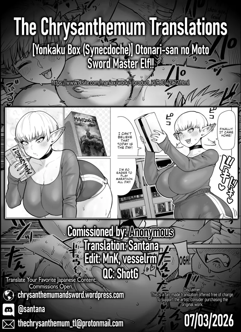 The Retired Elf Swordmaster Who Lives Next Door!! 57