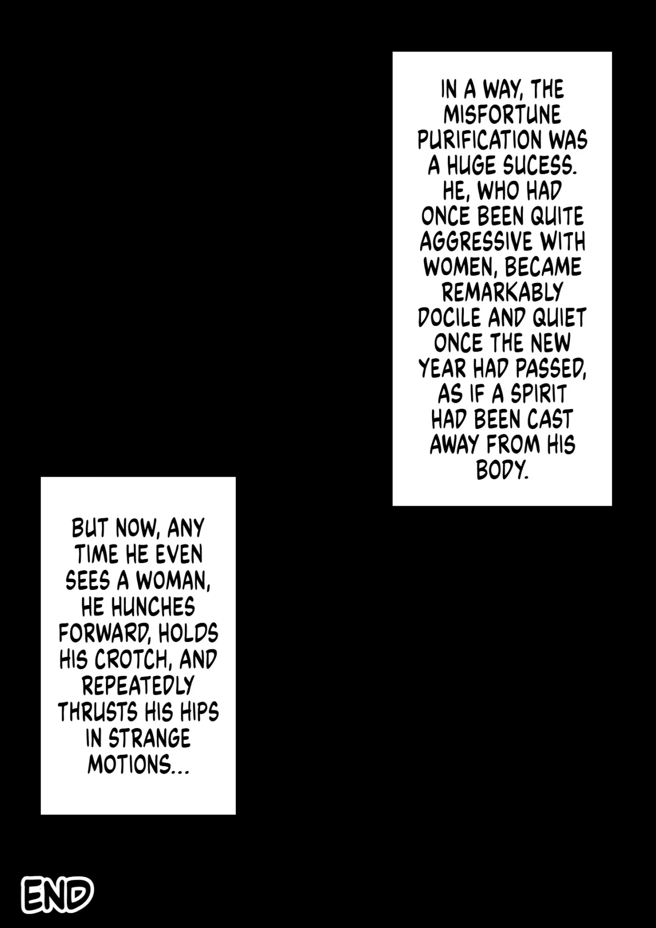 The Story of a Masochist Getting His Misfortunes Purified by a Shrine Maiden's Feet! 28