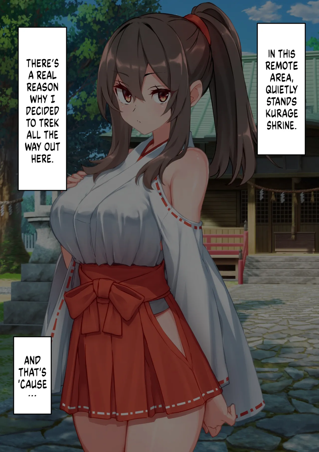 The Story of a Masochist Getting His Misfortunes Purified by a Shrine Maiden's Feet! 4