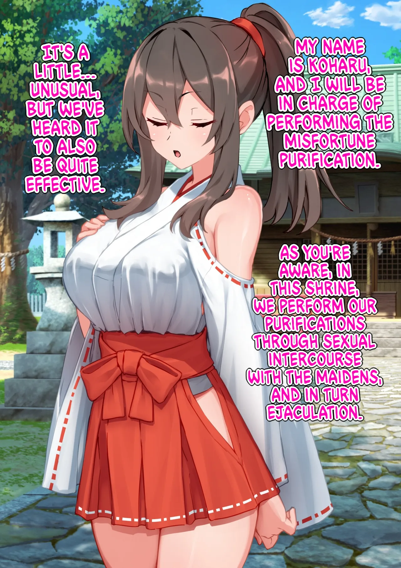 The Story of a Masochist Getting His Misfortunes Purified by a Shrine Maiden's Feet! 5