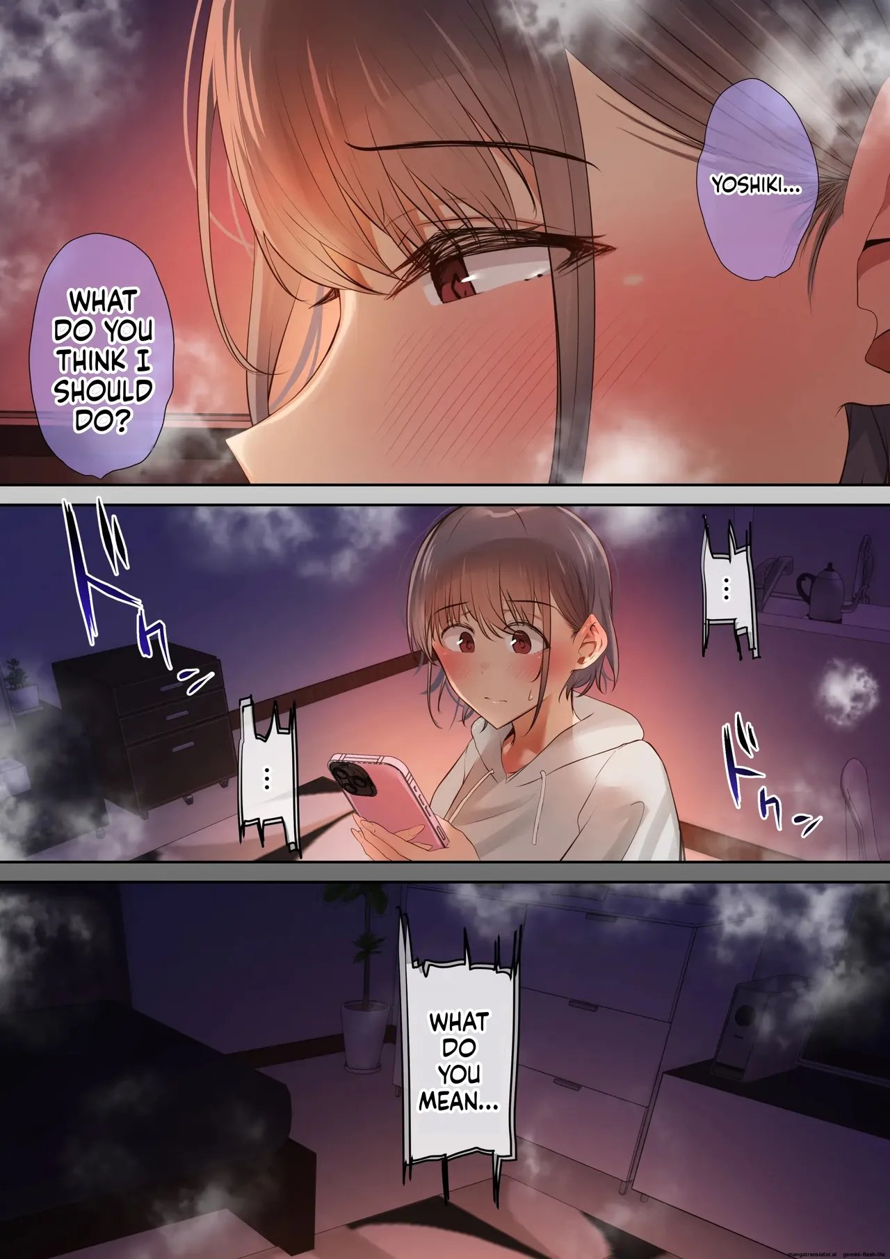 The story of how the girl who was always by my side is turned into a submissive female by a womanizer 43