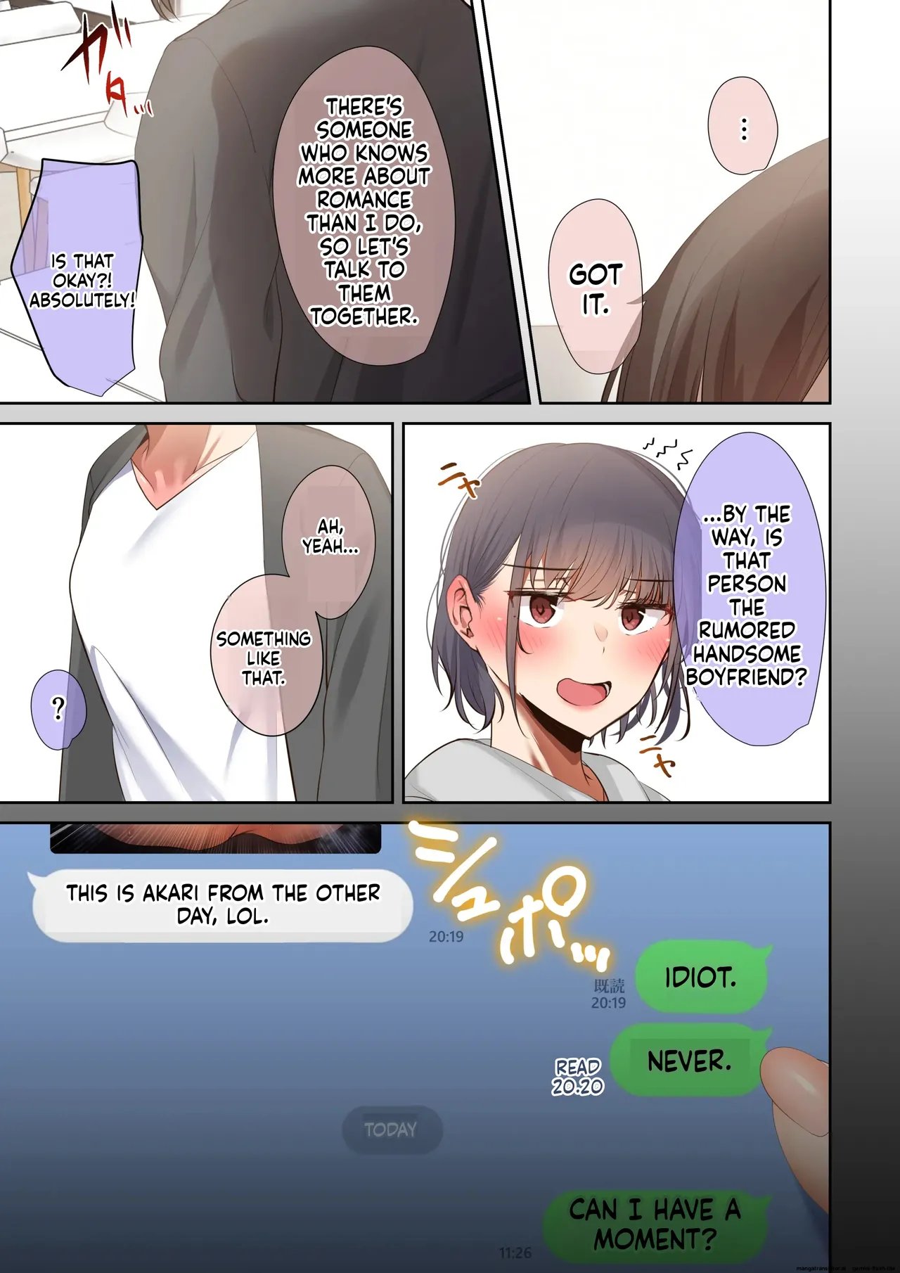The story of how the girl who was always by my side is turned into a submissive female by a womanizer 8