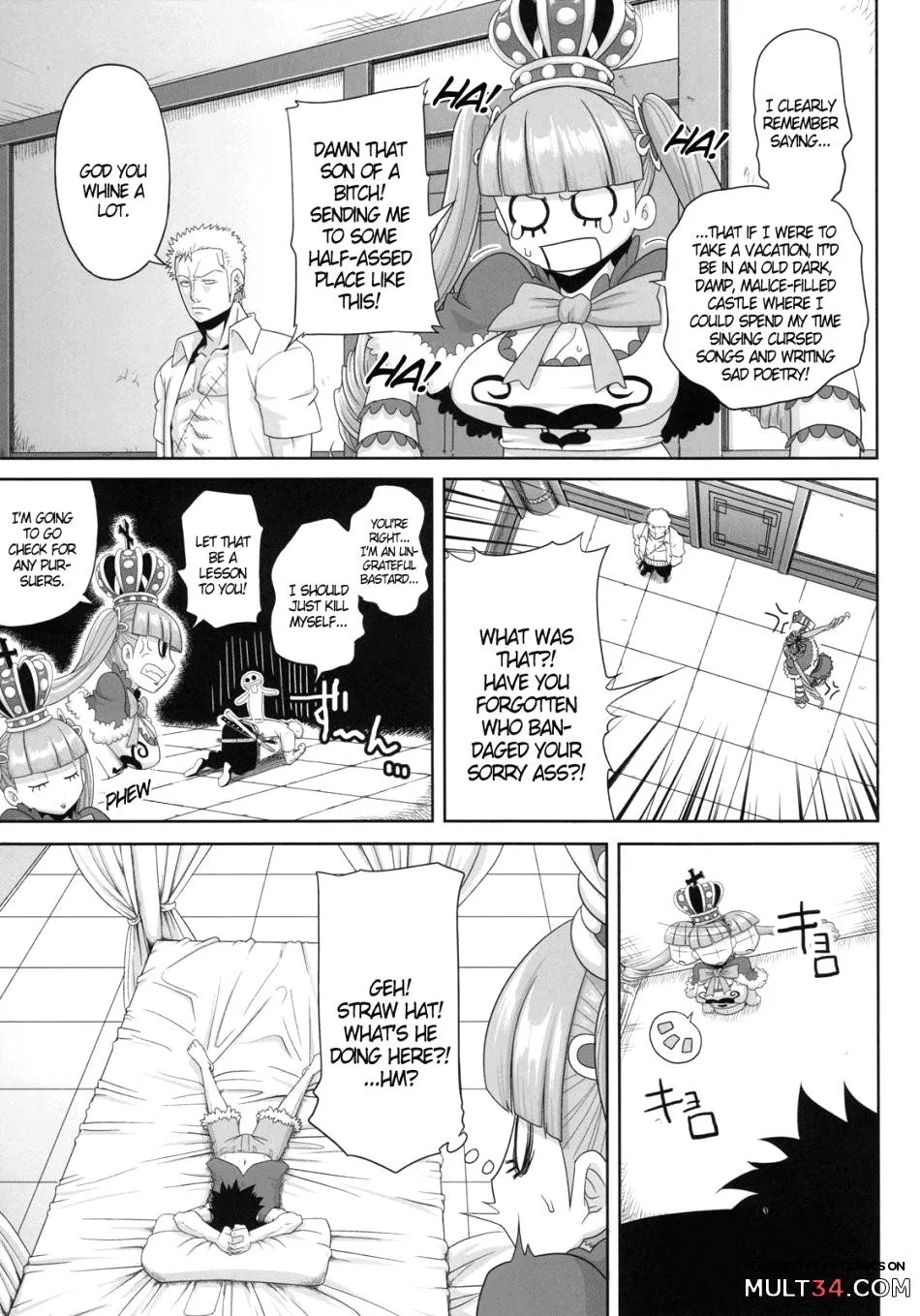 Through the wall Oneshot - Page 4