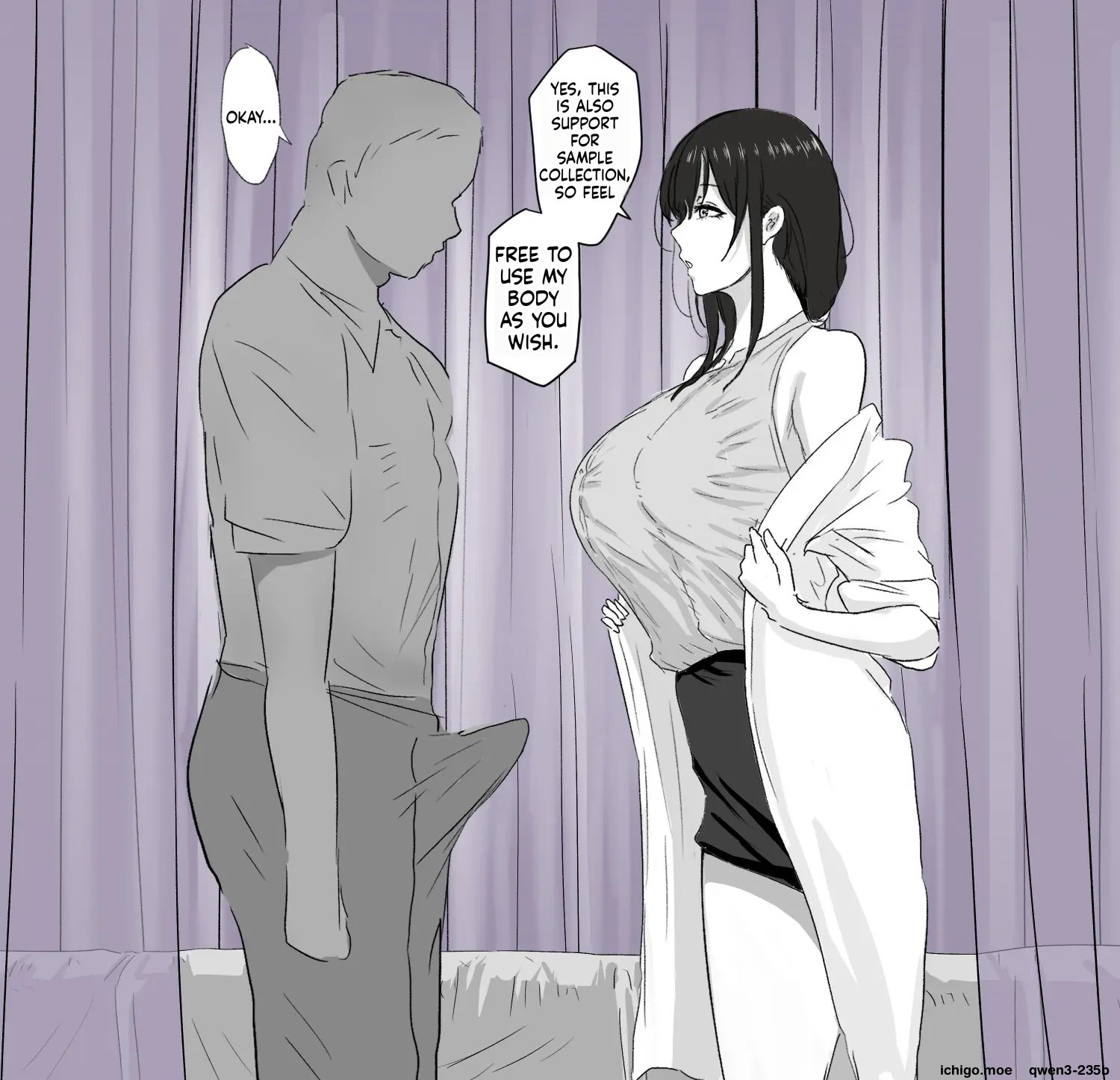 [Tomii Roba] Curtain Goshi no Sensei  [MTL] 8
