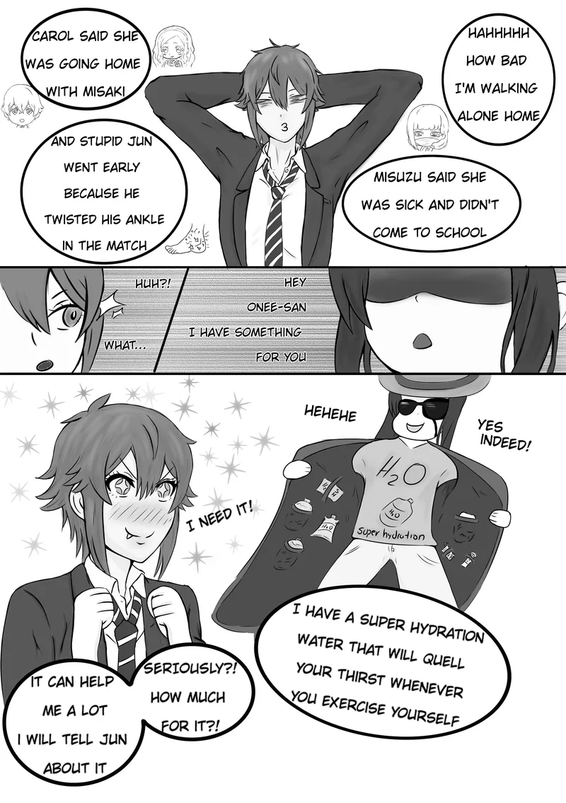 Tomo-Chan Is Gonna Pop My Cherry 1 2