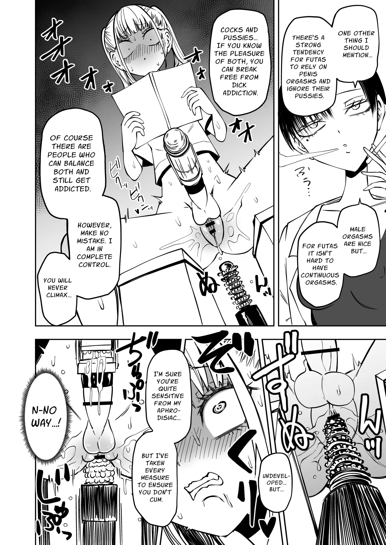 Tomodachi o Onaho ni shitetara Futanari Kyoushi ni Chinpo de Shikararemashita 11