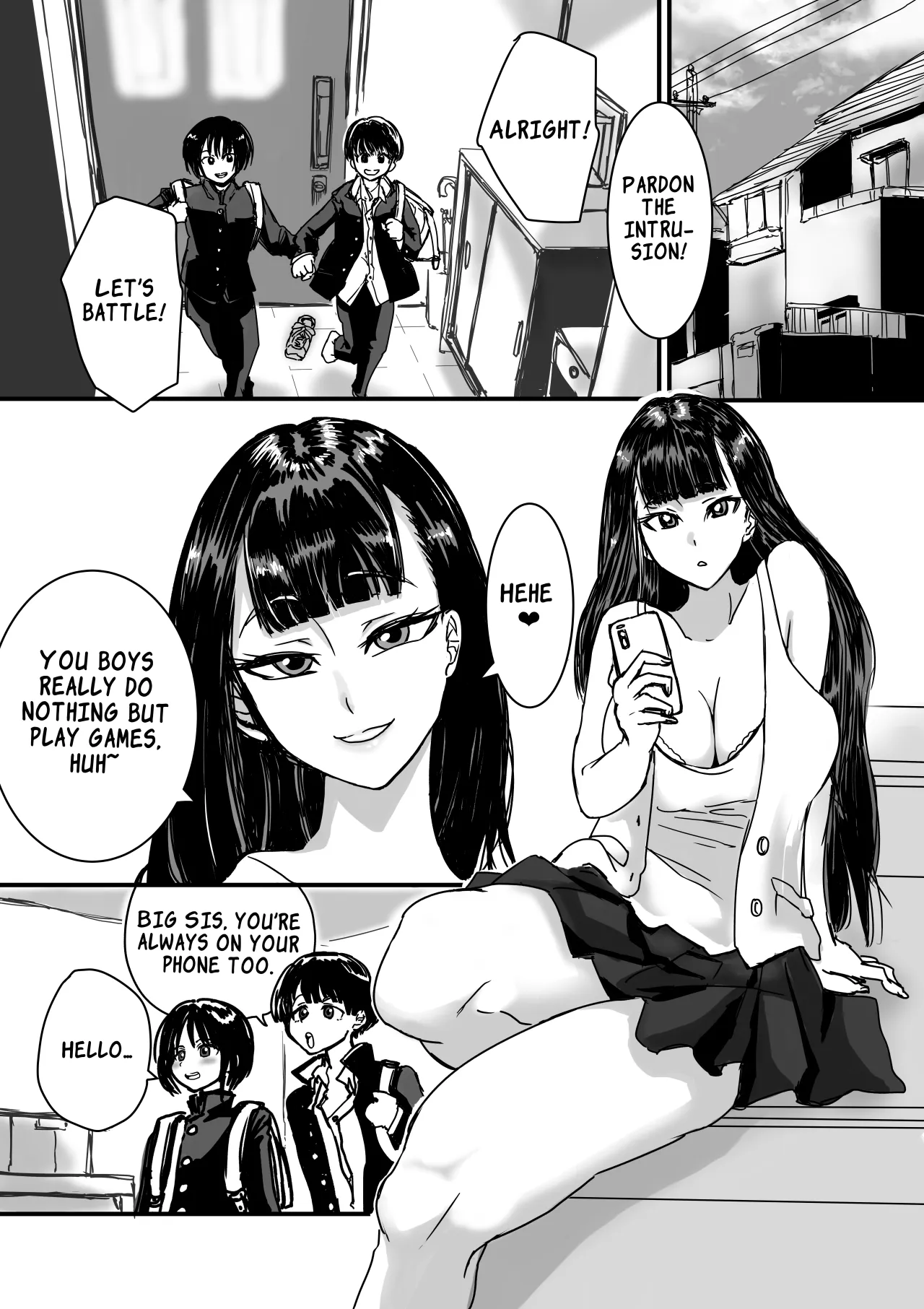 Tomodachin-chi no Dekkai Onee-chan 2