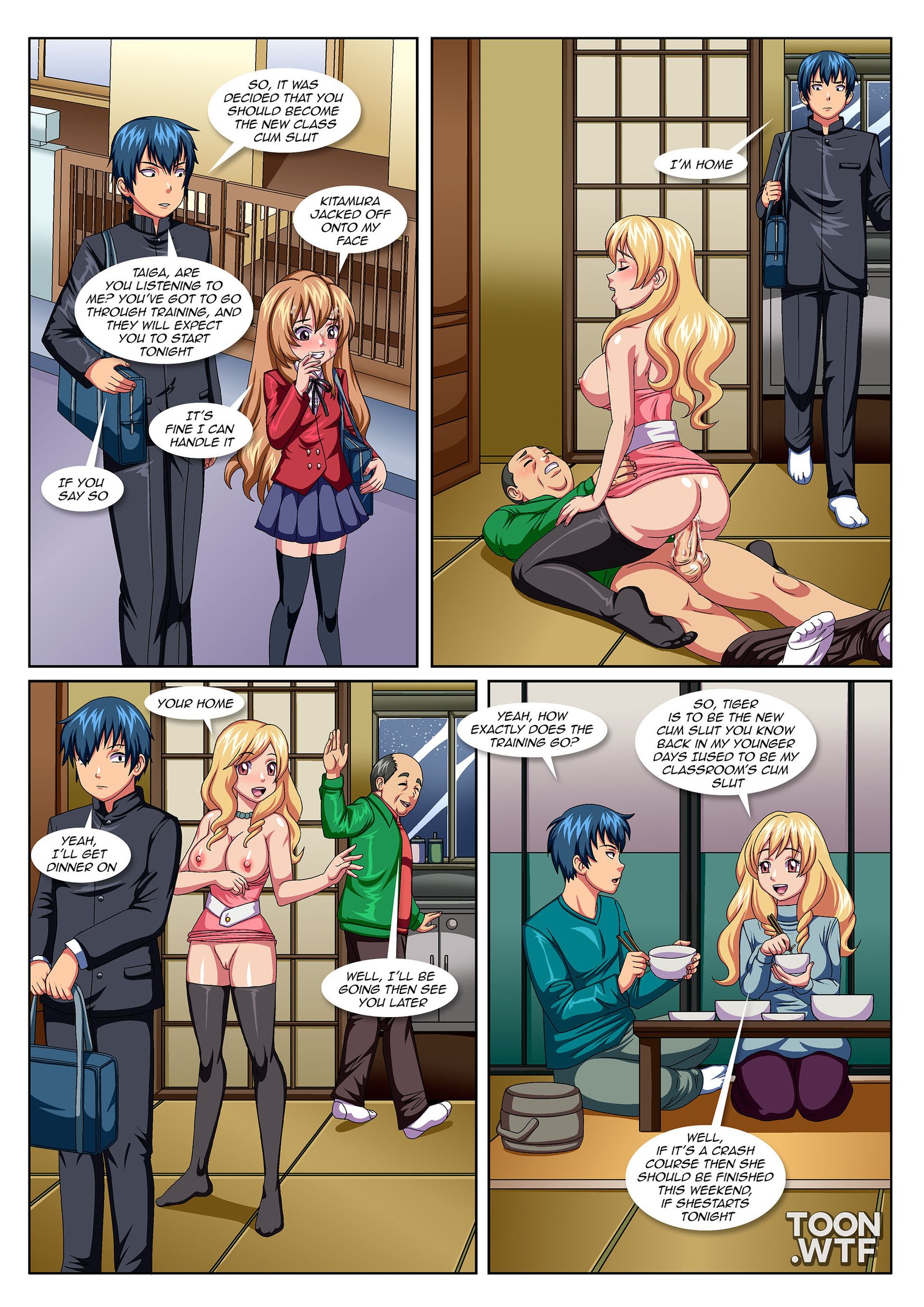 ToraDora! – Little Cum Slut 3