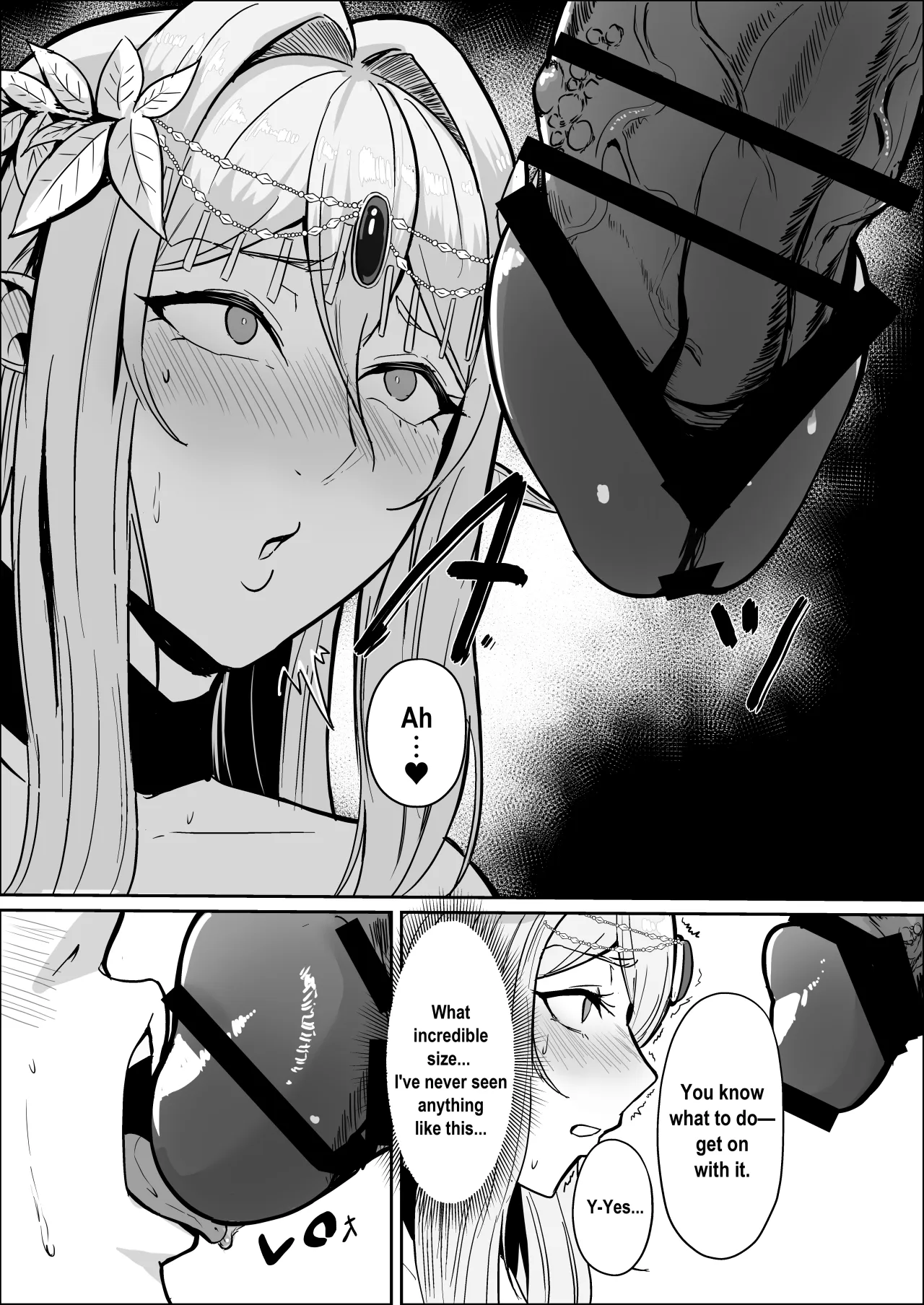 Torawareta Elf Touzen Seidorei no Kei 23