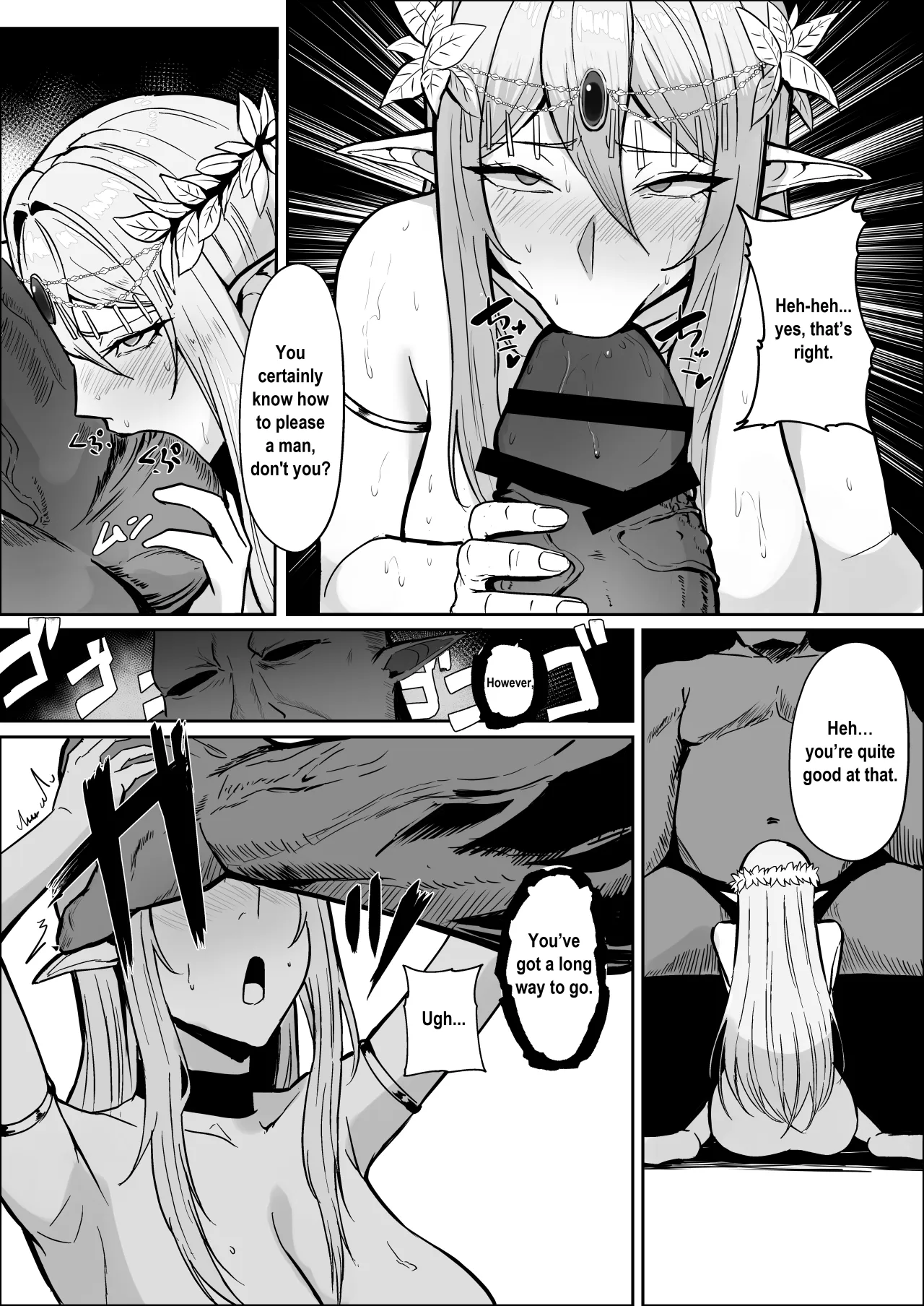 Torawareta Elf Touzen Seidorei no Kei 24