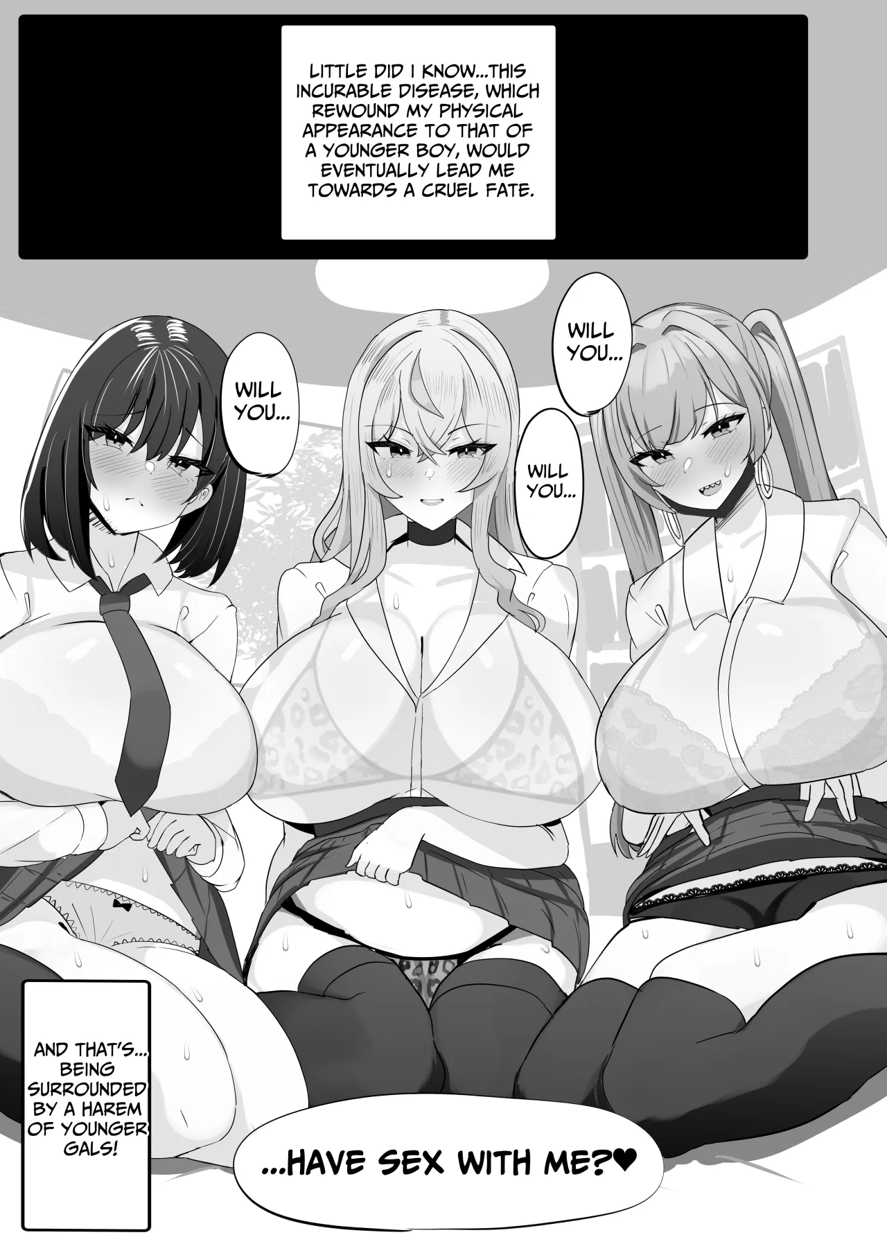 Toshishita Dekapai Gal Harem ni Kakowaremakuru 4