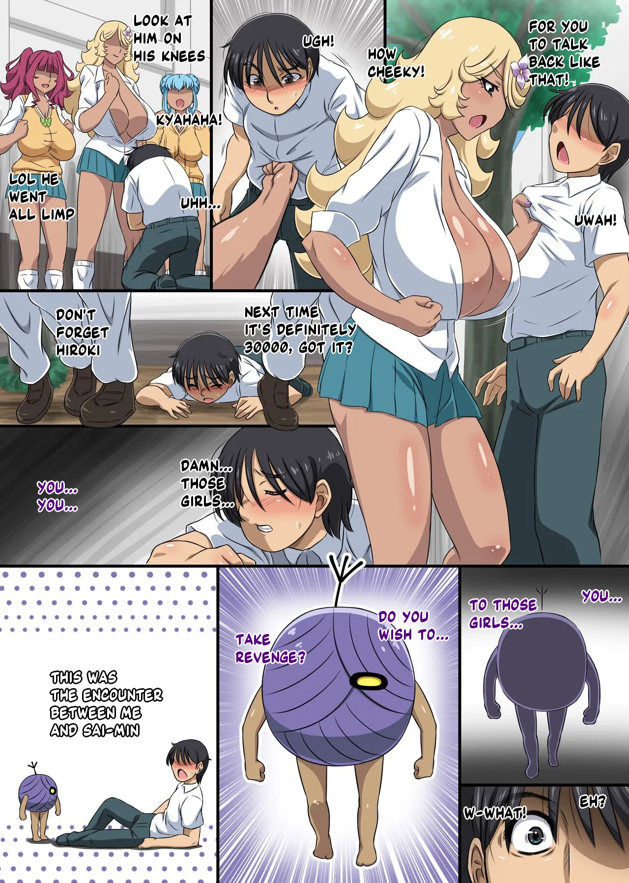 Totsuzen, Saimin Nouryoku ga Kaika Shita node Ijimekko Yankee to Akogare no Onna Kyoushi no Bakunyuu o Fukujuu Sasechatta Hanashi 4