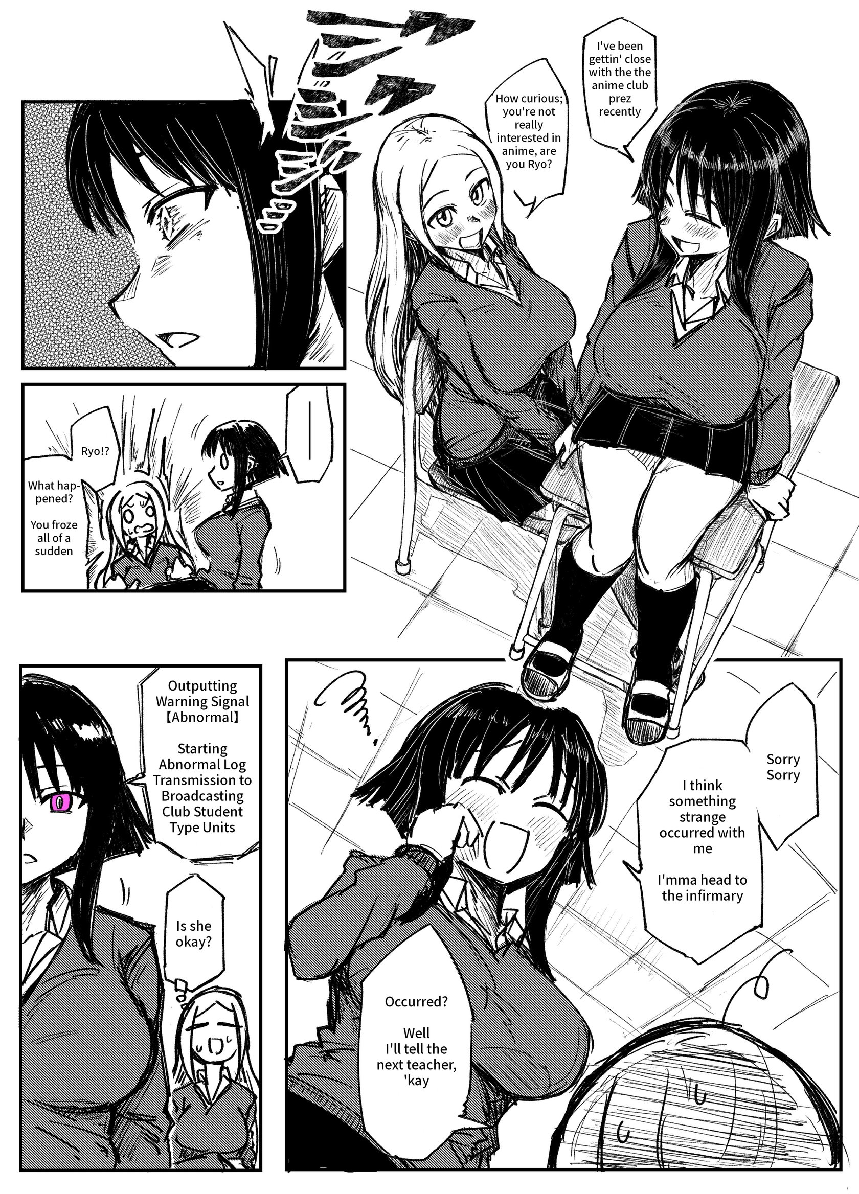 [Tousyoku] Girls School Mechanization Manga 1-7 8