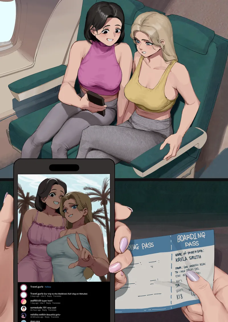 Travel Gurlz – Kayla & Da-Yoon (Remake) 17