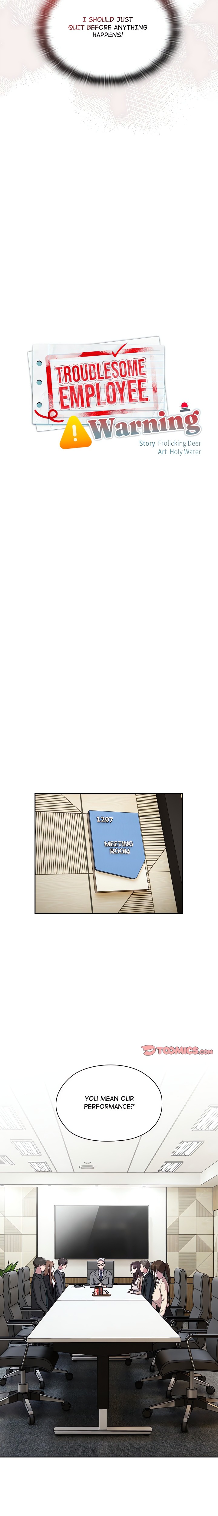 Troublesome Employee Warning (Uncensored) 14
