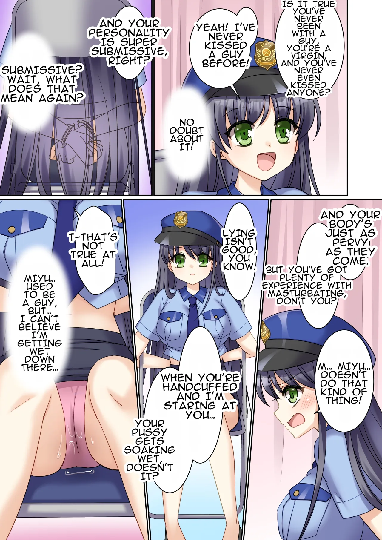 TS Genzitsu Kaihen ~ Shinzin Kosupure Fuuzoku Jou ♀ ni Ochiru Keisatsukan ♂ ~ 16